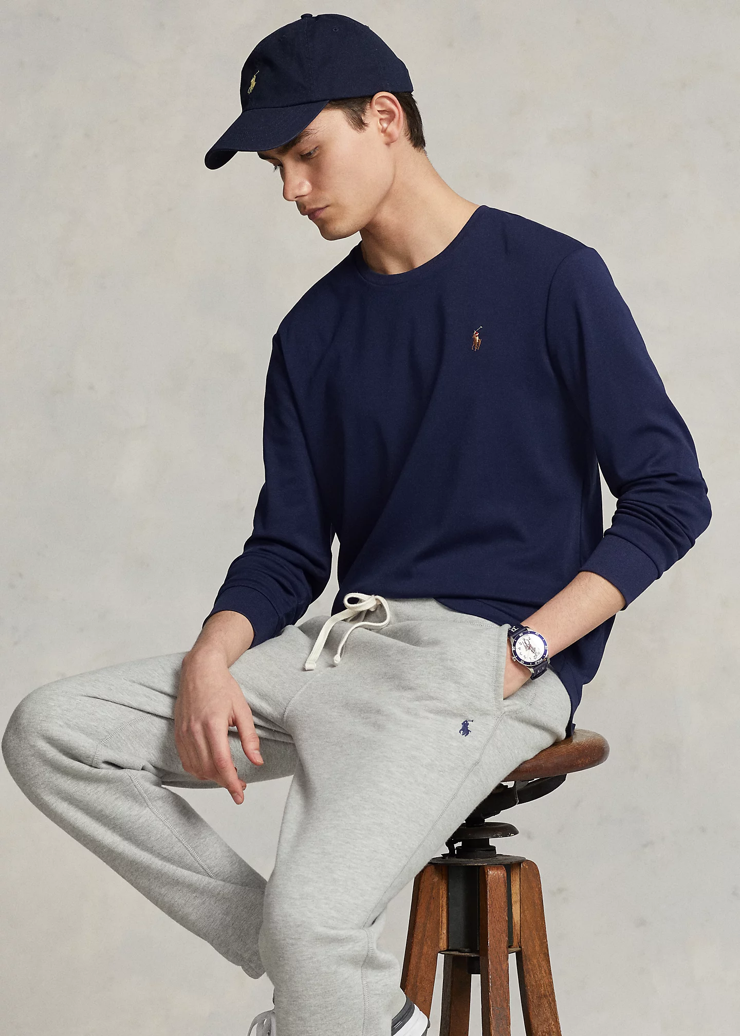 Classic Fit Soft Cotton Crewneck T-Shirt