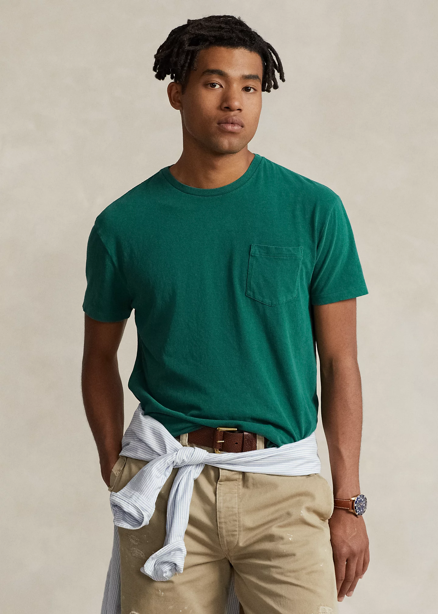 Classic Fit Jersey Pocket T-Shirt