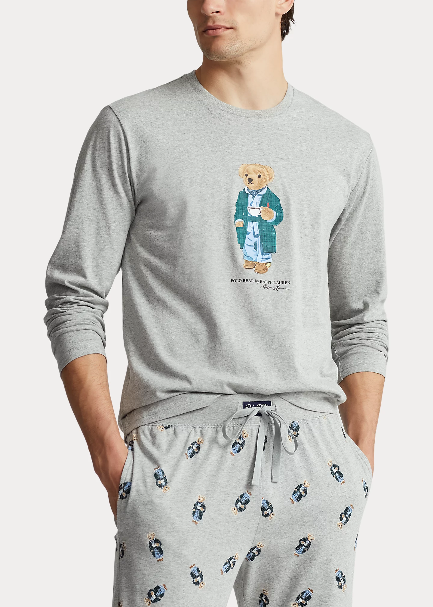 Polo Bear Jersey Sleep Set