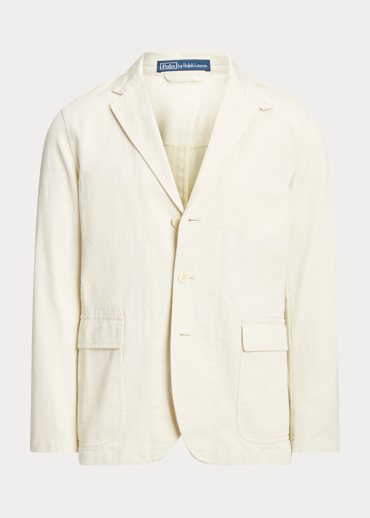 Modern Washed Twill Suit Jacket