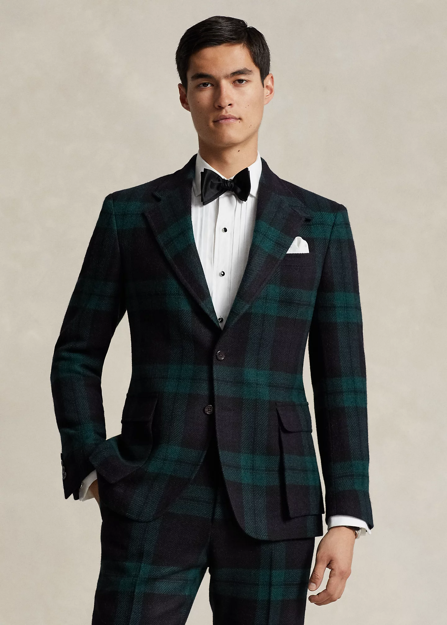 The RL67 Plaid Tweed Jacket