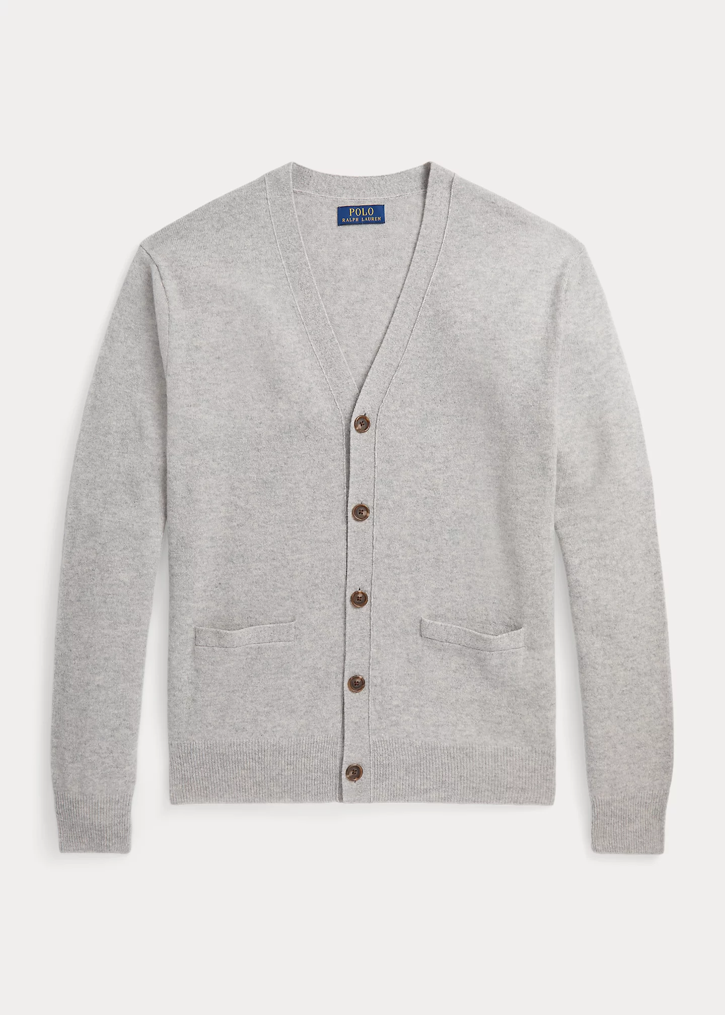 Washable Cashmere V-Neck Cardigan