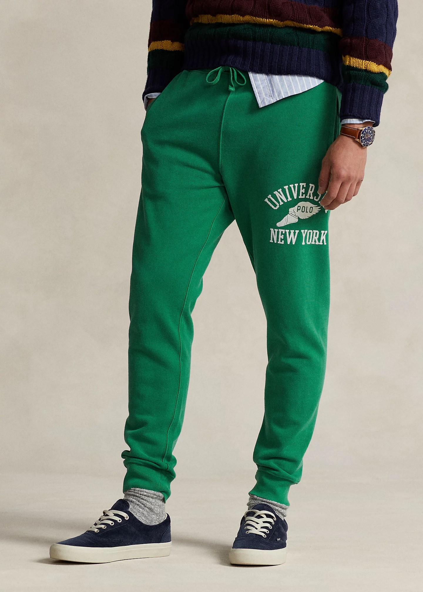 Fleece Graphic Jogger Pant