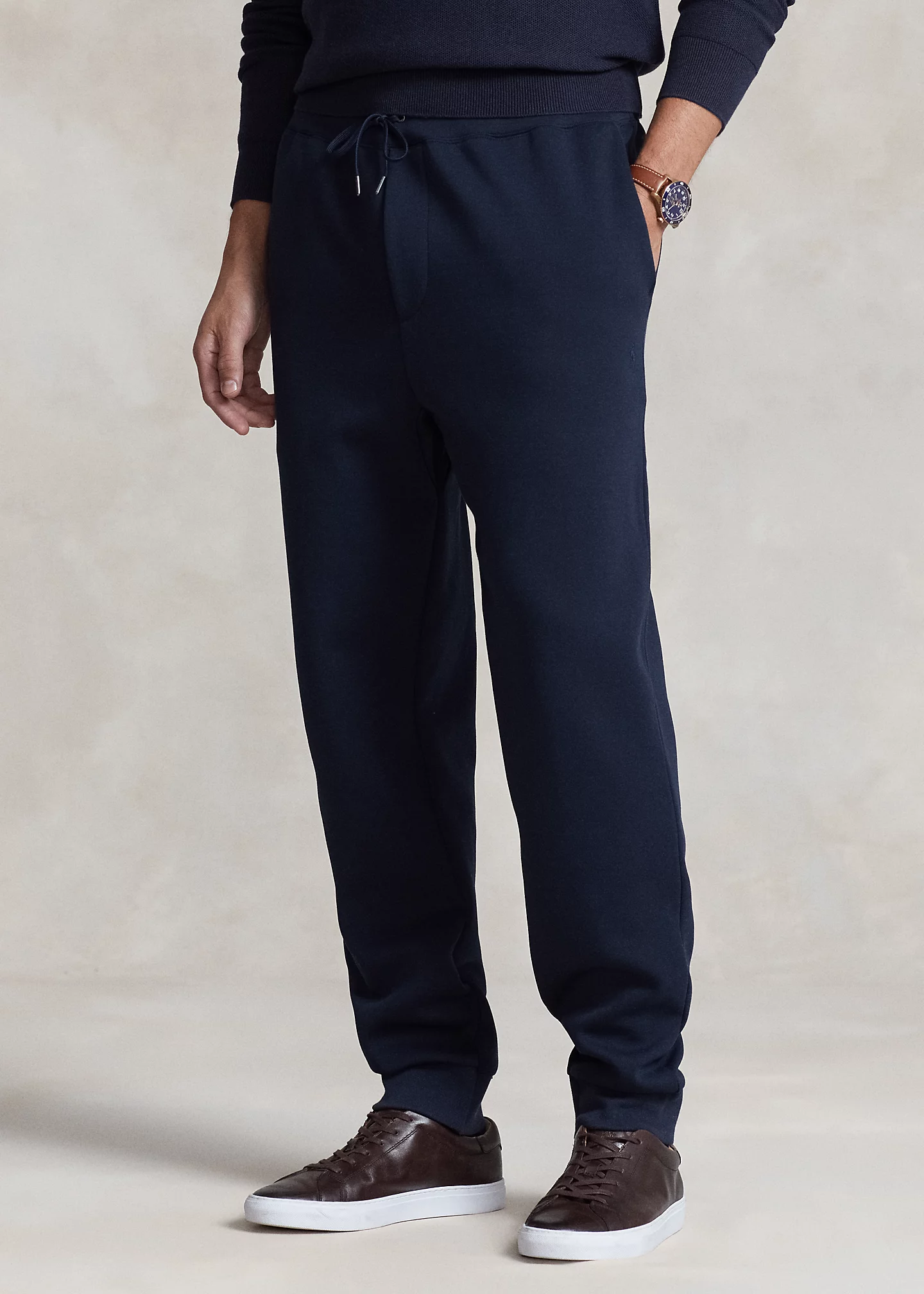 Logo Double-Knit Jogger Pant