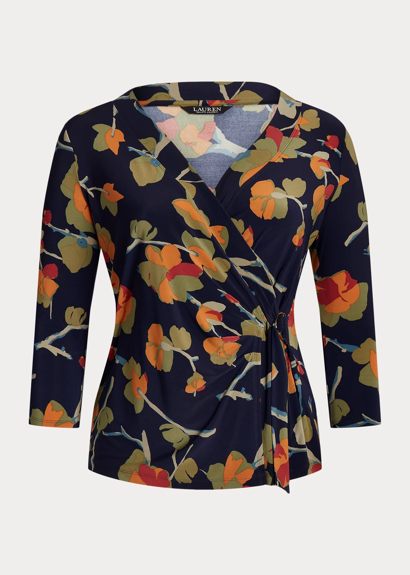 Floral Stretch Jersey Top