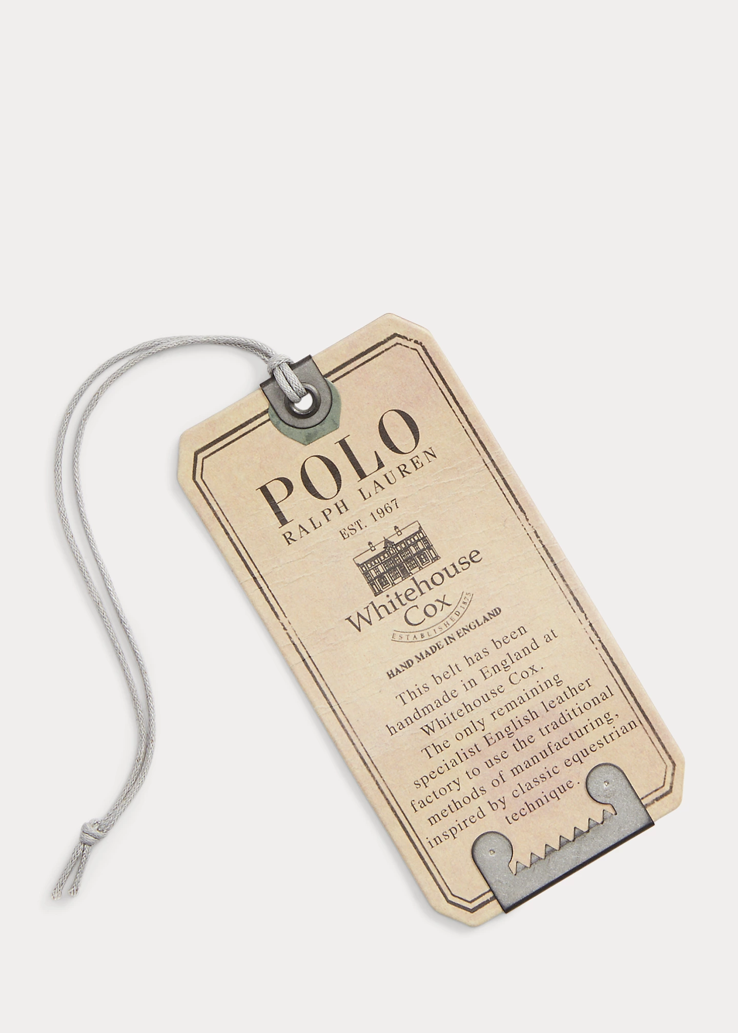 Bridle Leather & Woven Cotton Belt