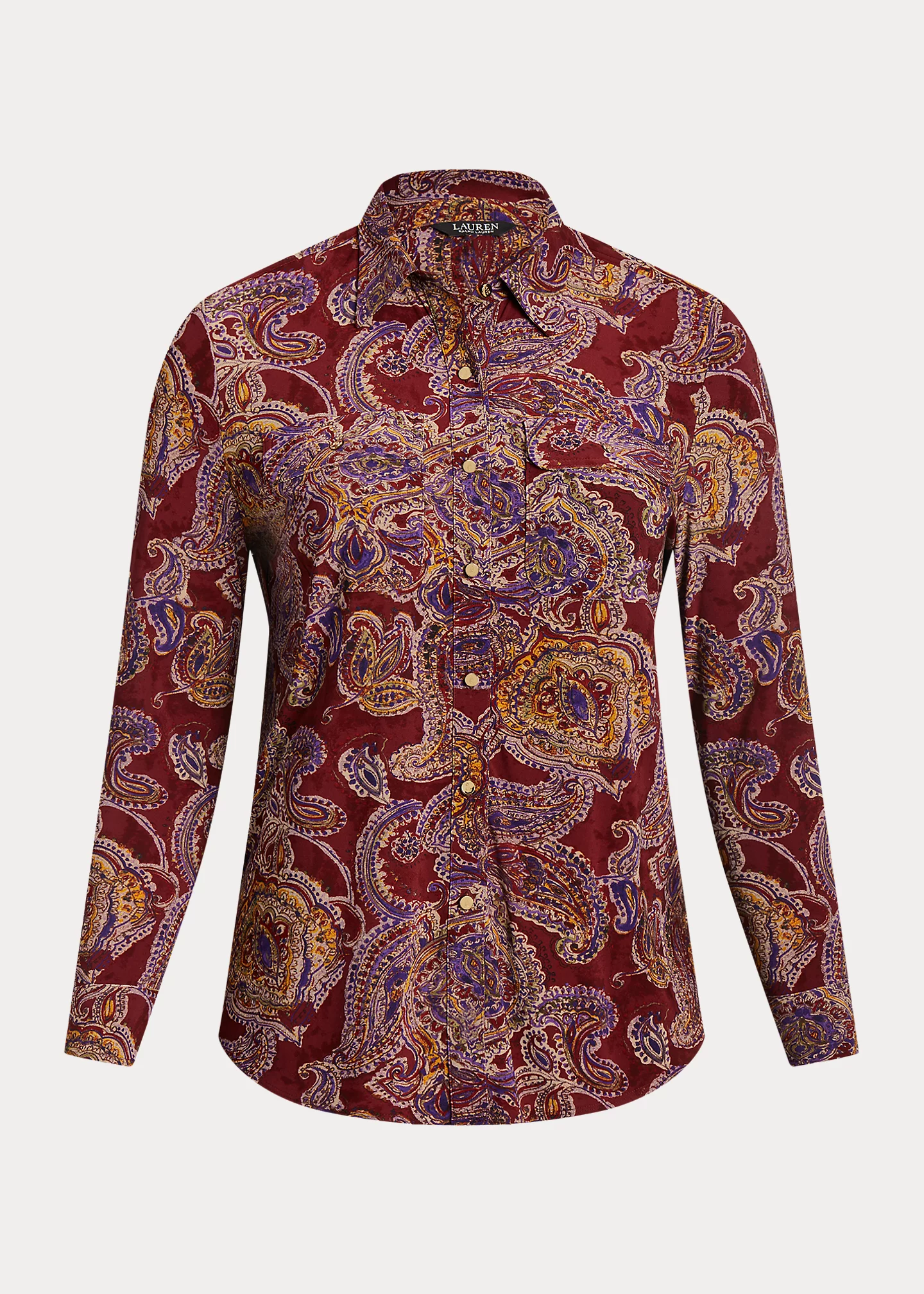 Paisley Stretch Jersey Shirt