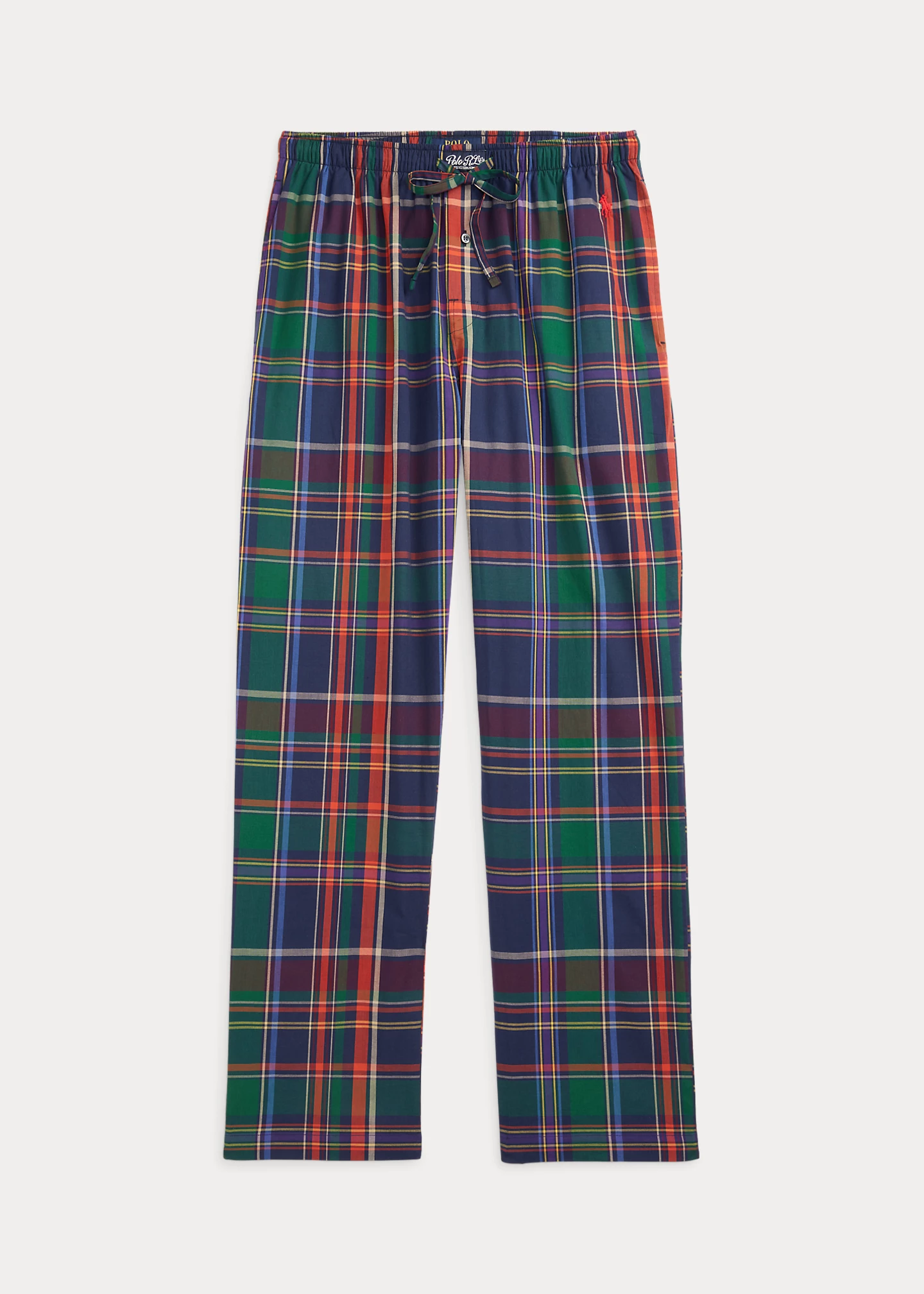 Plaid Cotton Pajama Pant