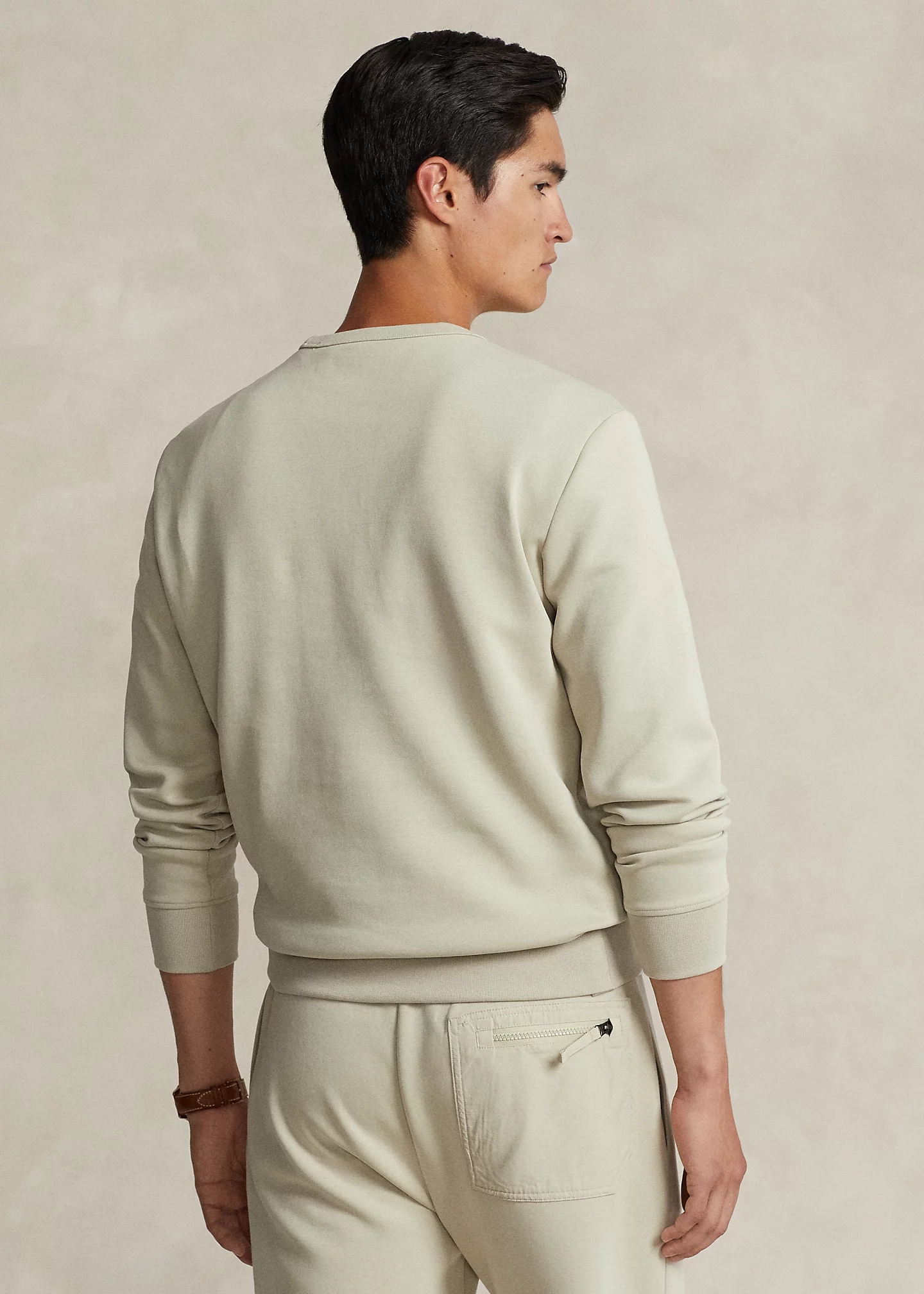 Double-Knit Pocket Sweatshirt
