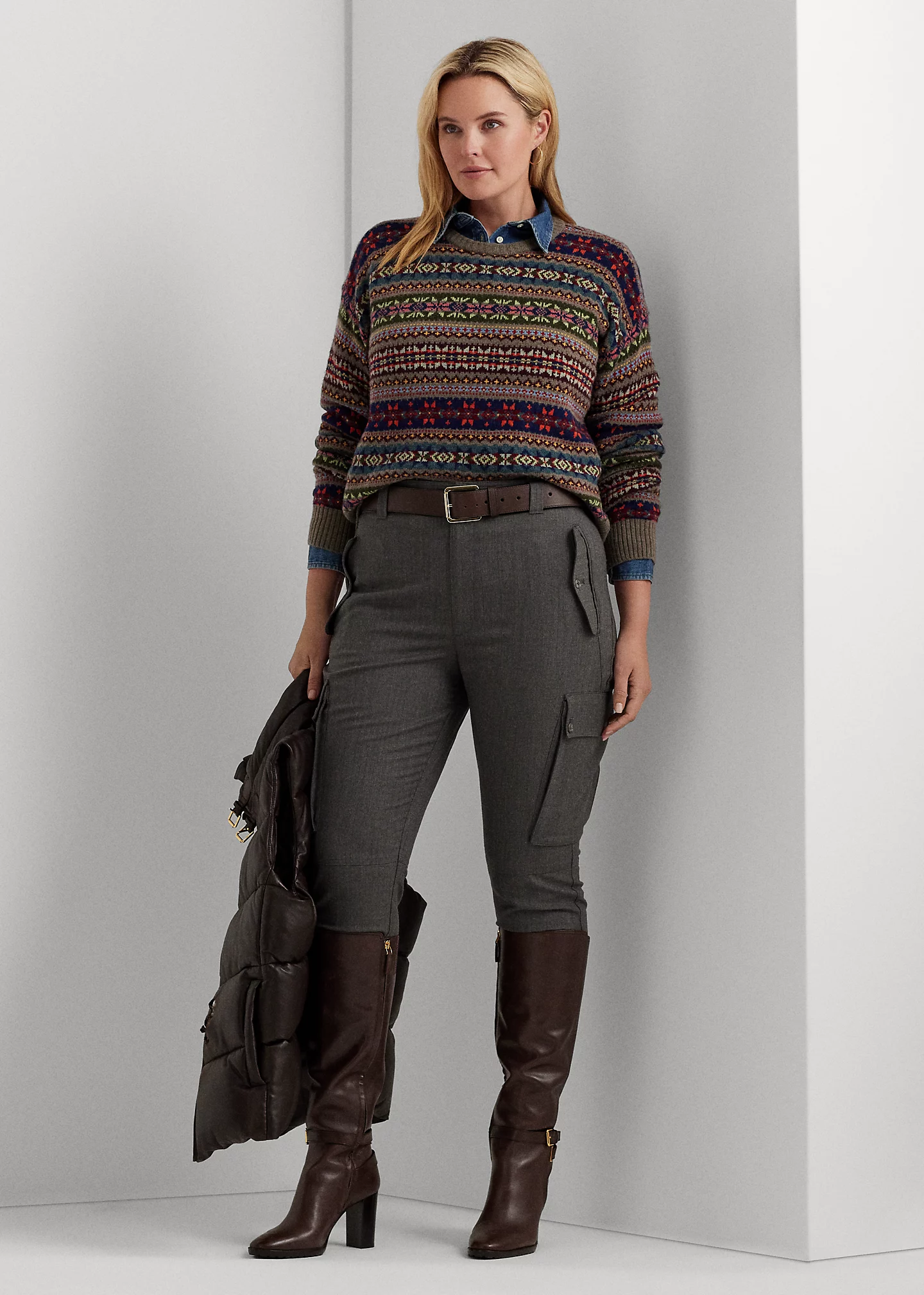 Fair Isle Wool-Blend Sweater