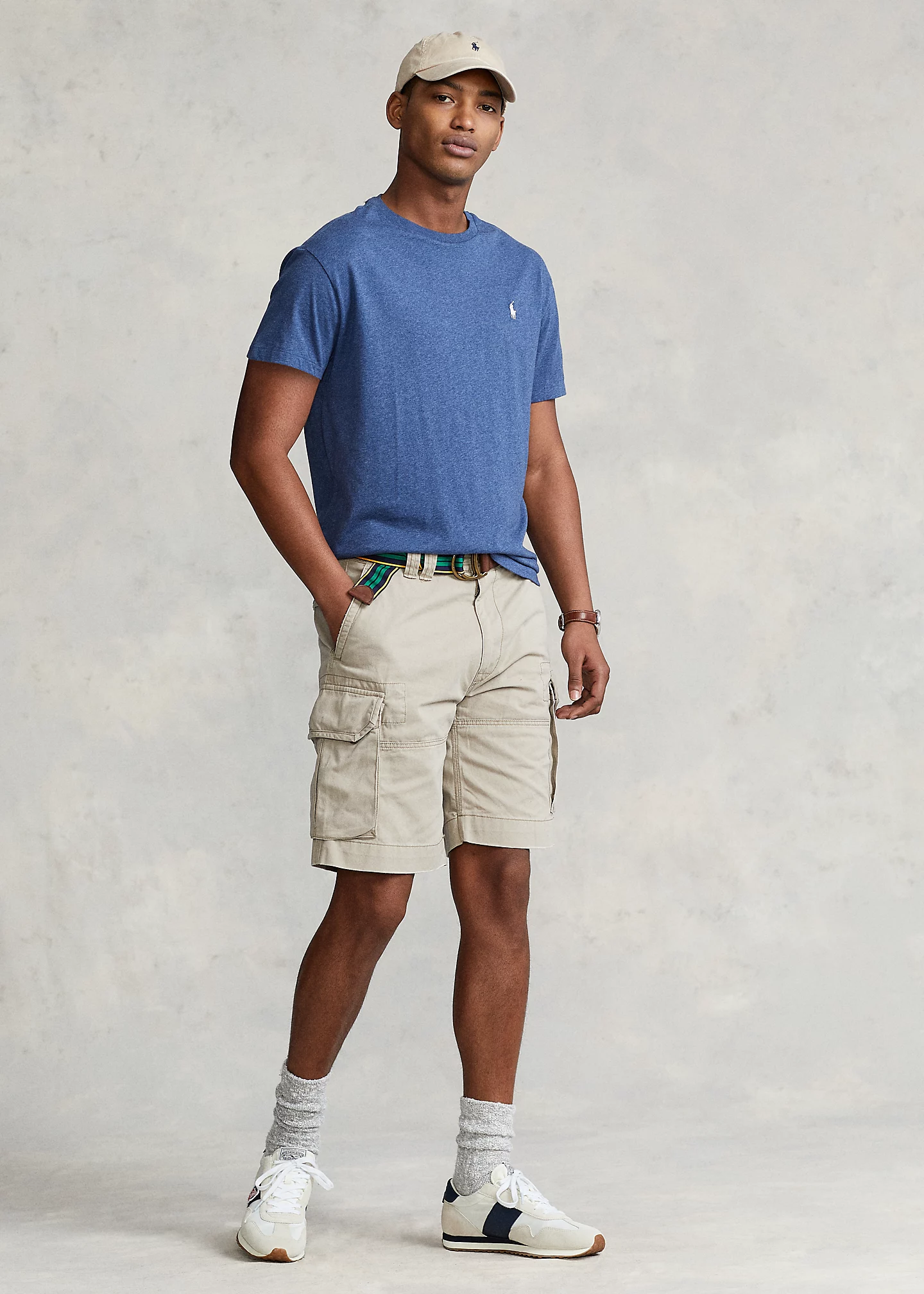 10.5-Inch Classic Fit Twill Cargo Short
