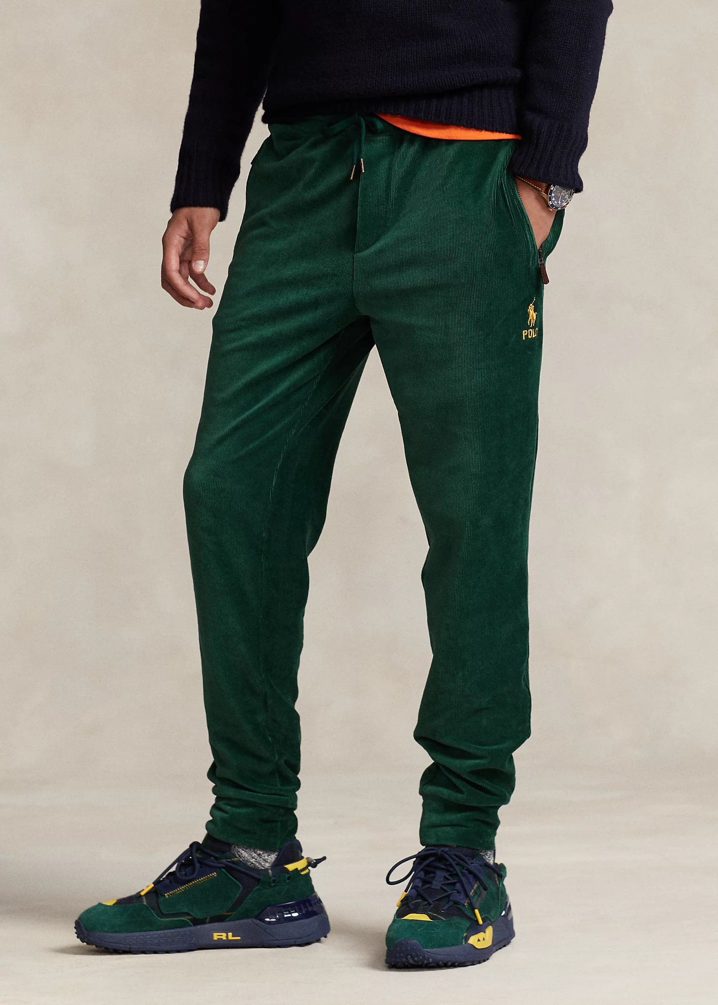 Knit Corduroy Jogger Pant