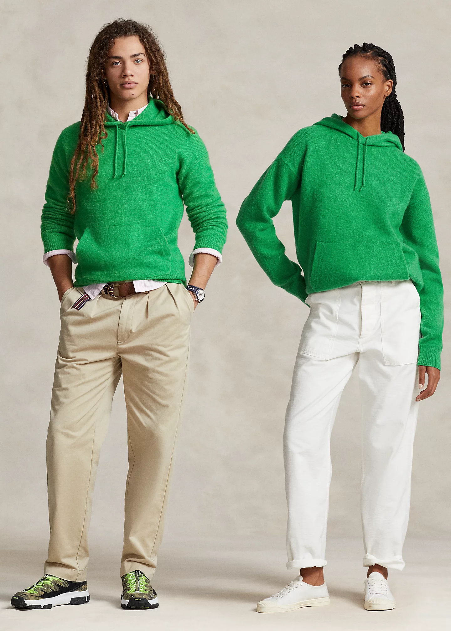 Wool-Cashmere Hooded Sweater