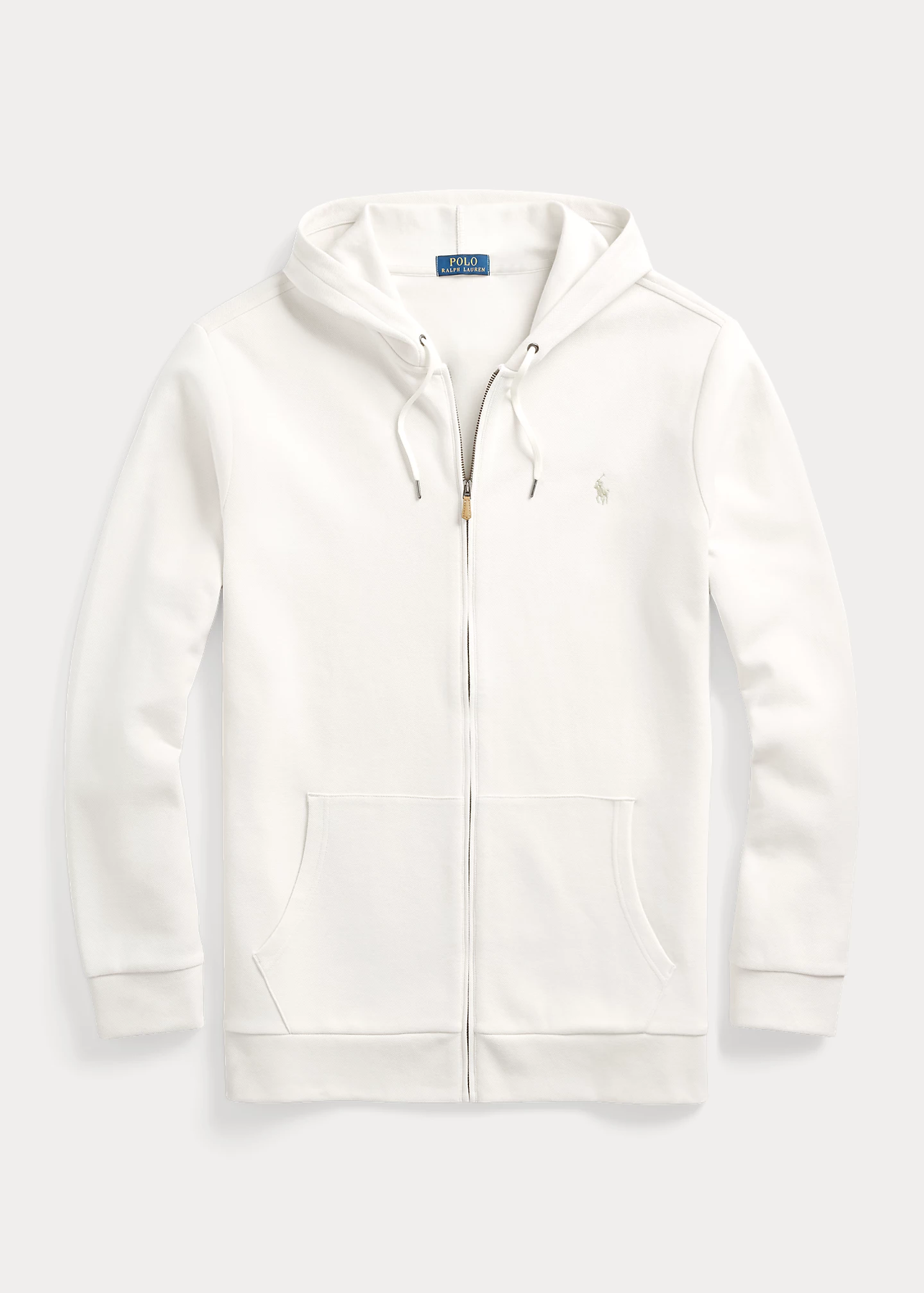 Double-Knit Mesh Full-Zip Hoodie