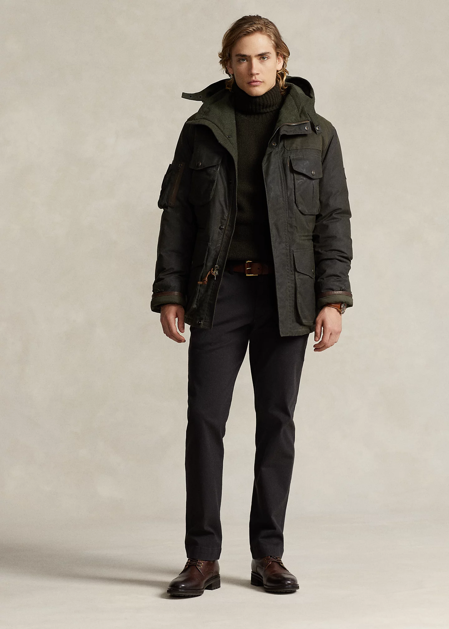 Stretch Straight Fit Chino Pant