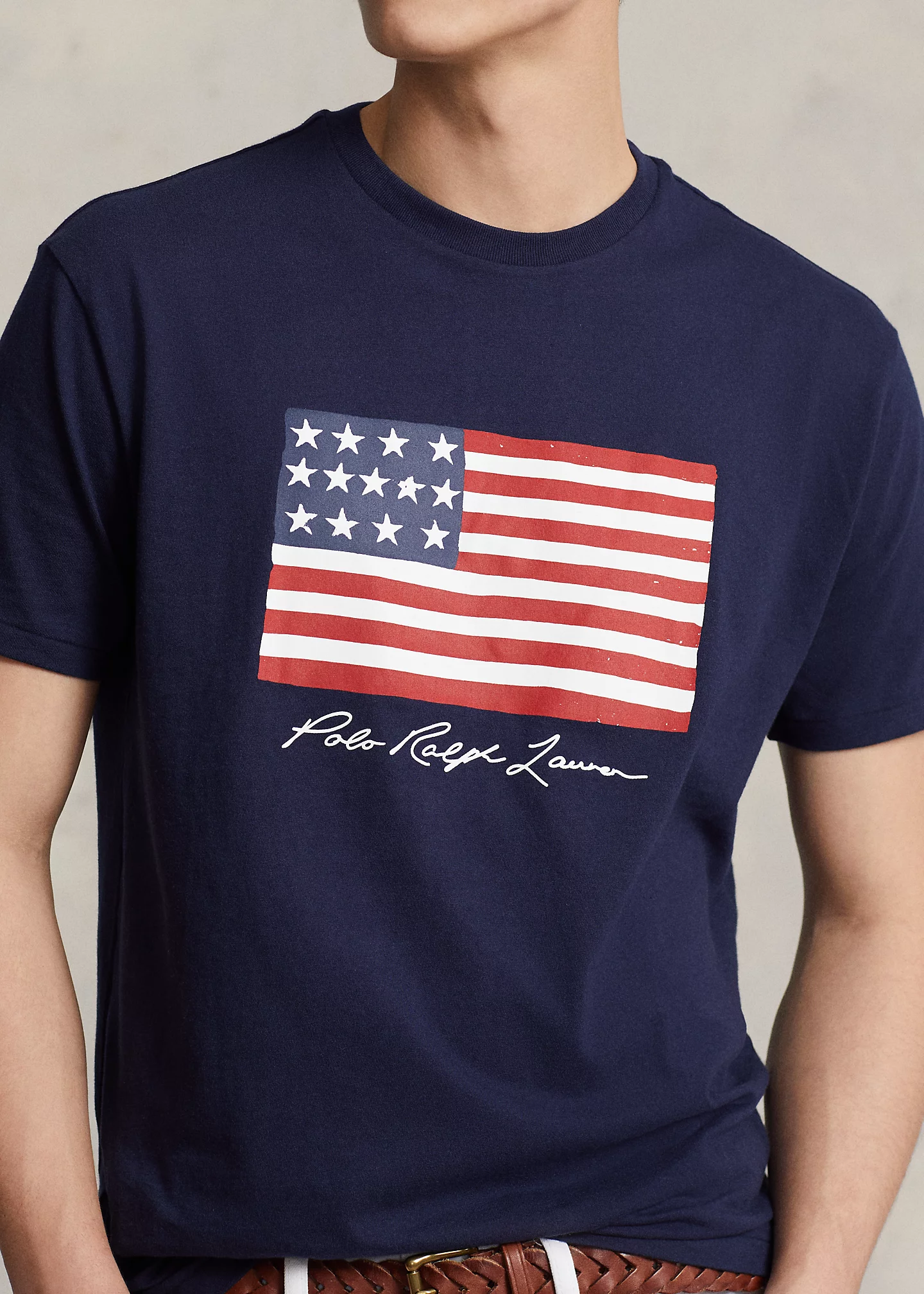 Classic Fit Flag Jersey T-Shirt
