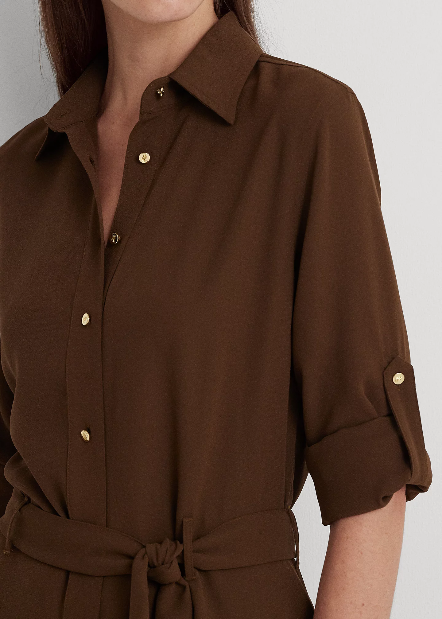 Fit-and-Flare Shirtdress