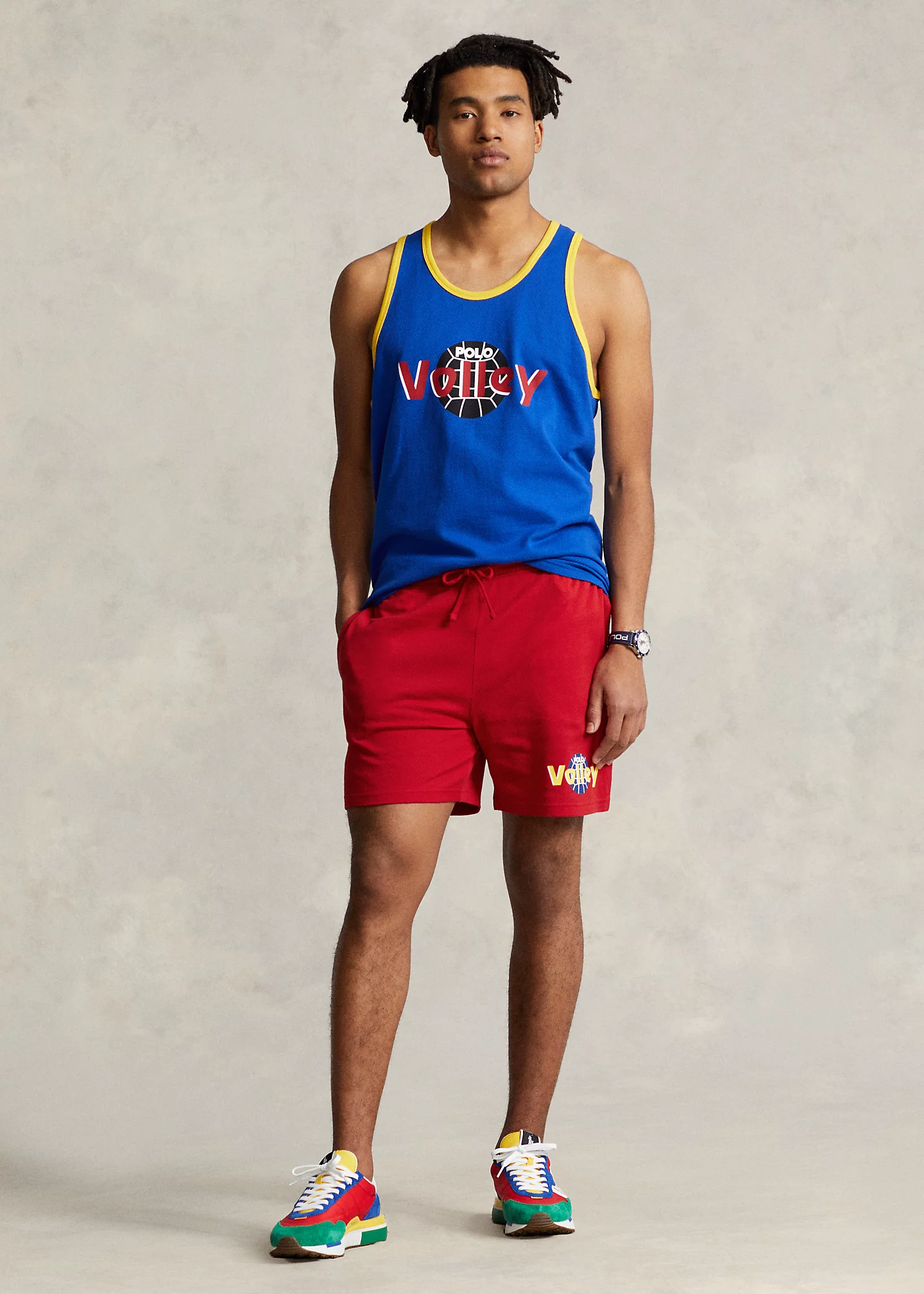 6-Inch Waffle-Knit Graphic Short