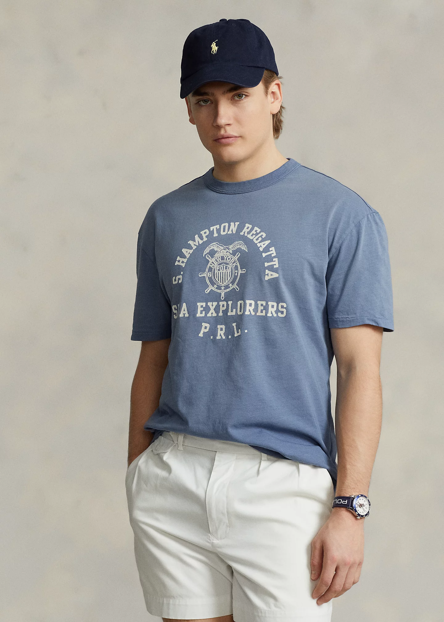 Classic Fit Jersey Graphic T-Shirt