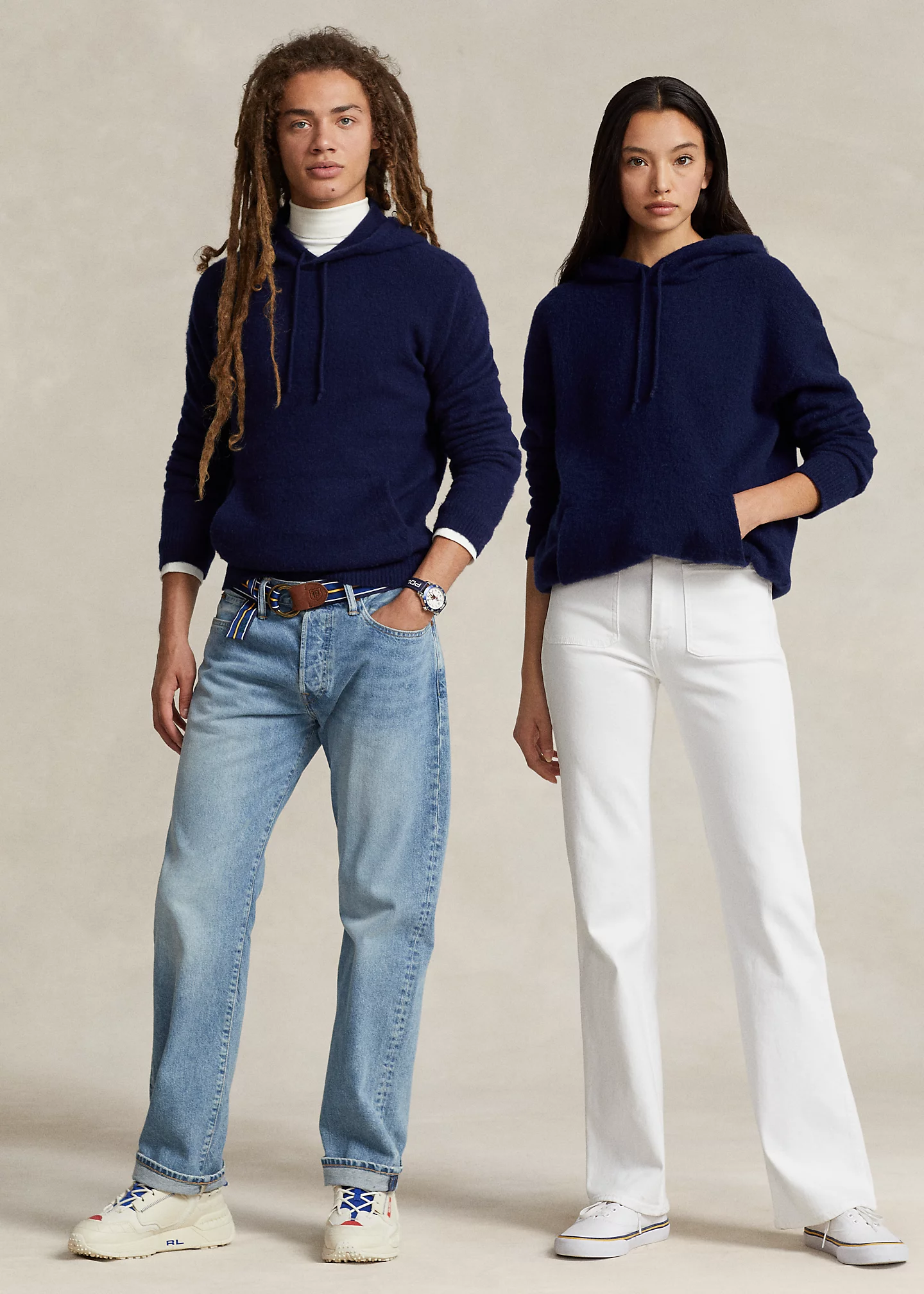 Wool-Cashmere Hooded Sweater