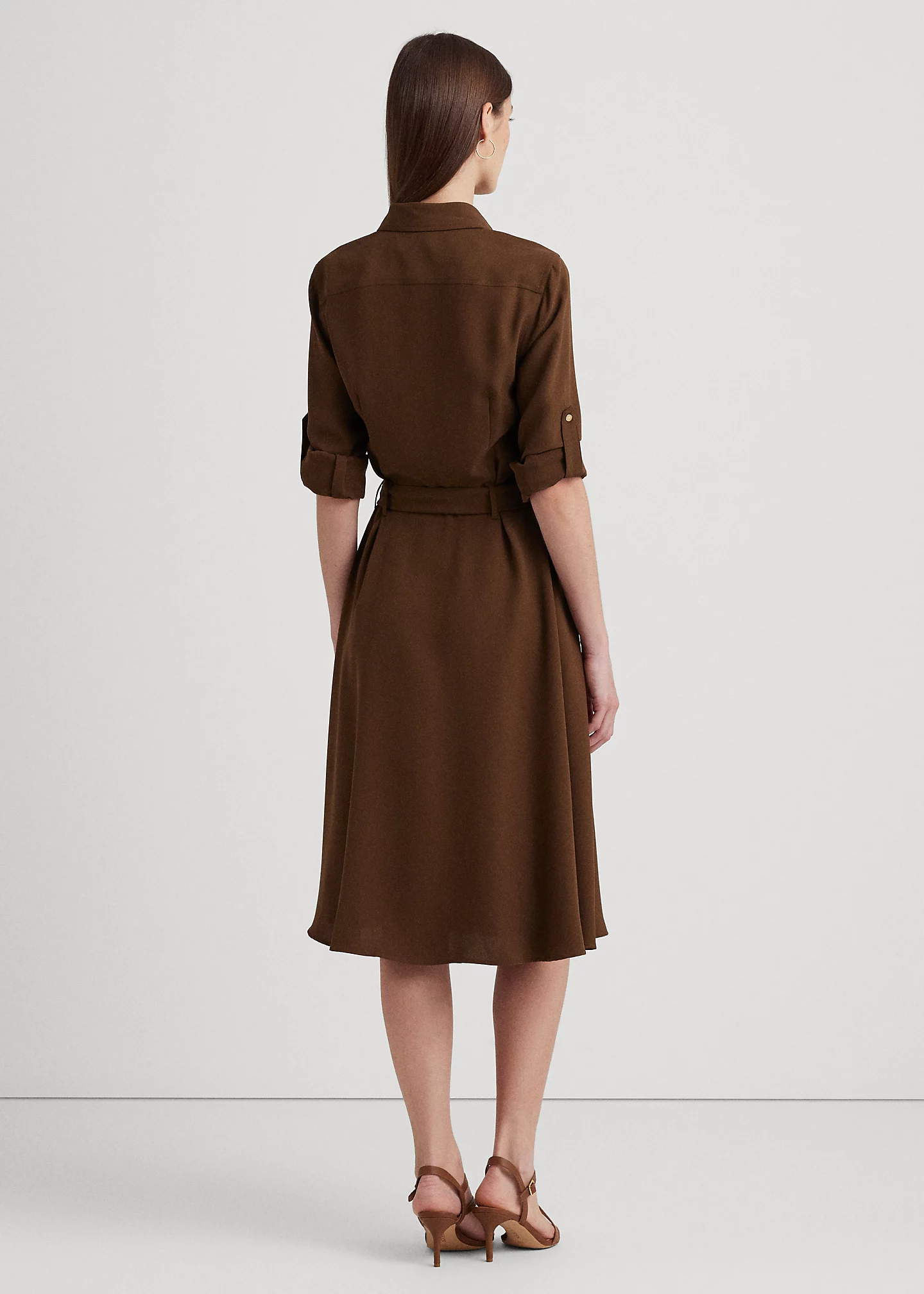 Fit-and-Flare Shirtdress