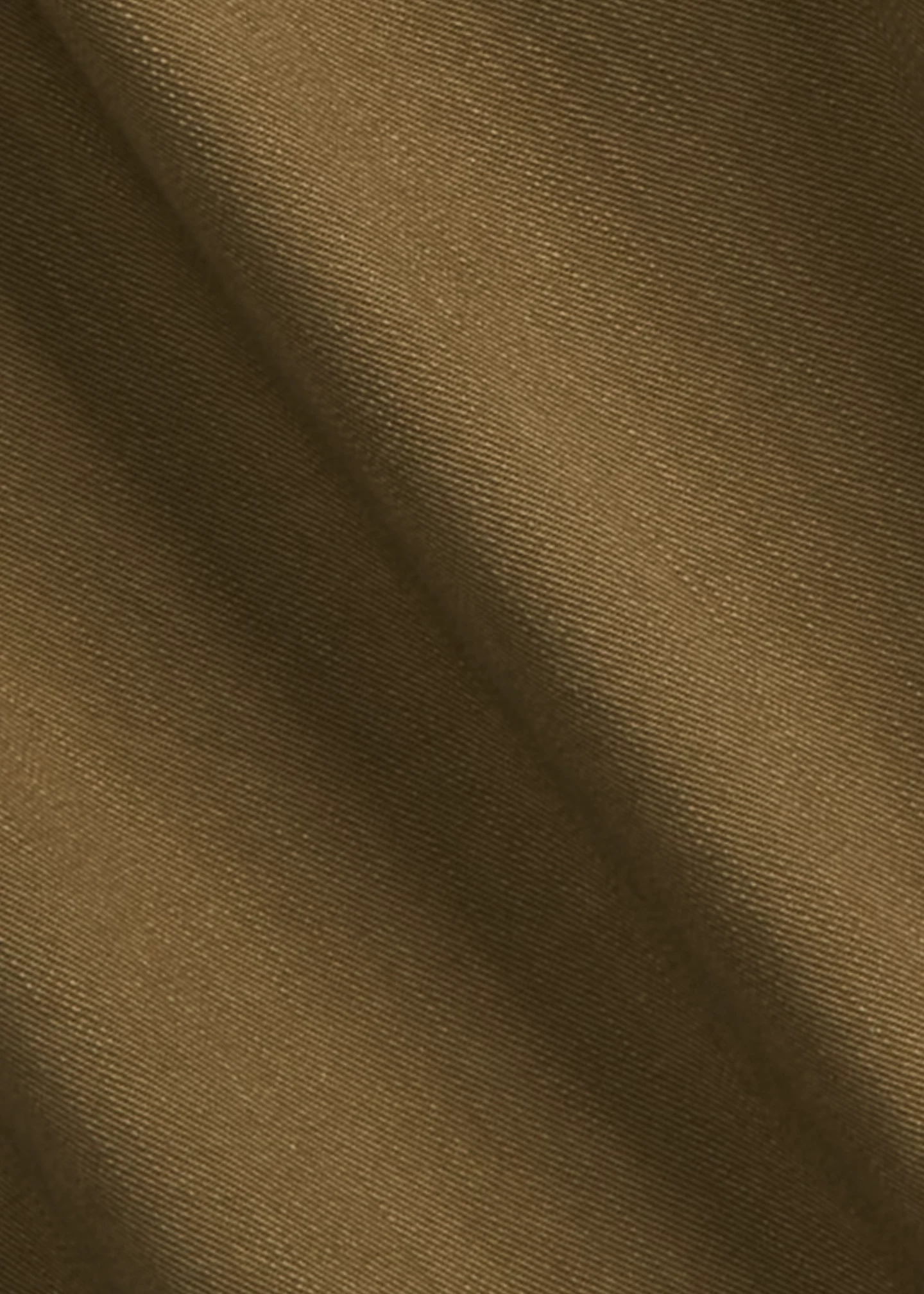 Custom Fit Suede-Patch Chino Shirt