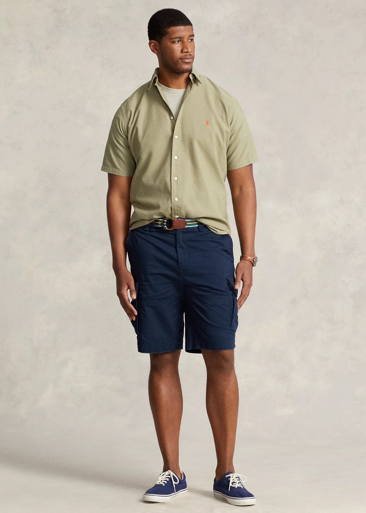 Garment-Dyed Oxford Shirt