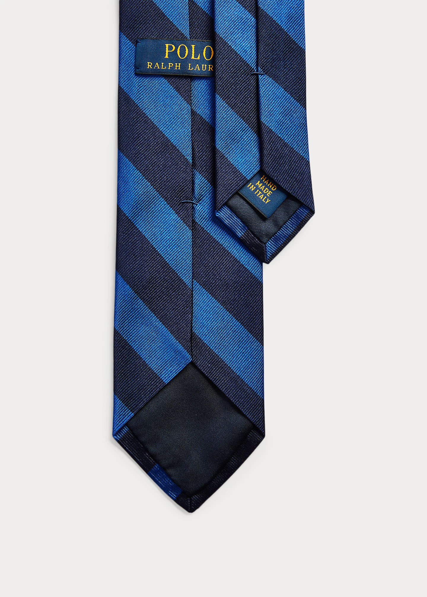 Striped Silk Repp Narrow Tie