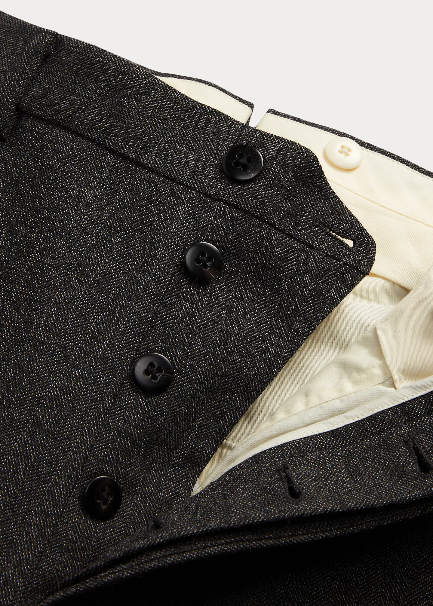 Slim Fit Wool Tweed Suit Trouser