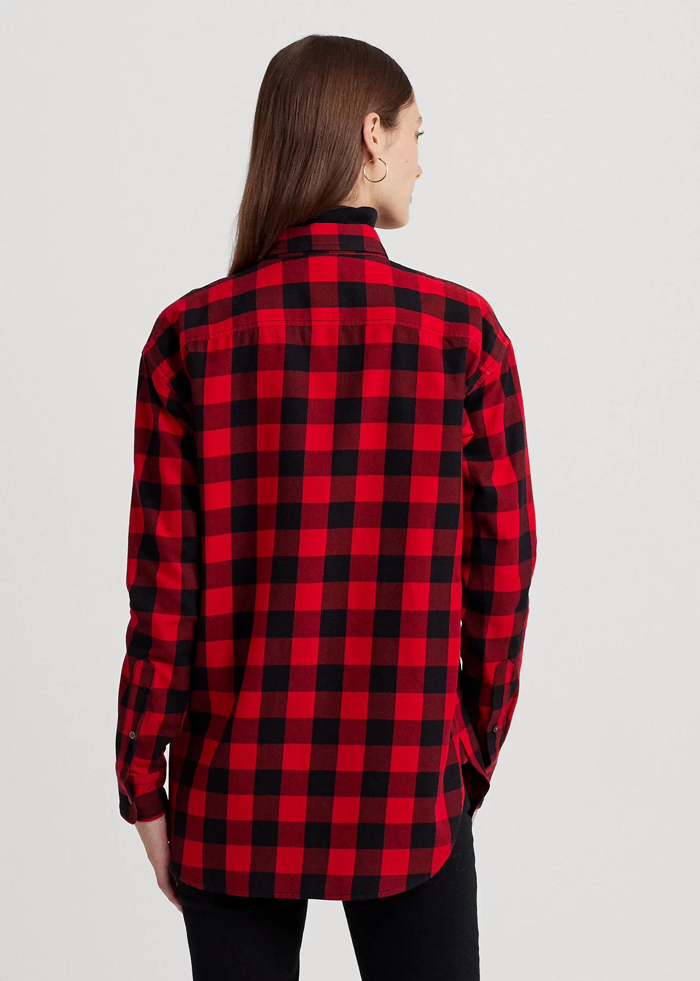 Buffalo Check Bullion Cotton Twill Shirt
