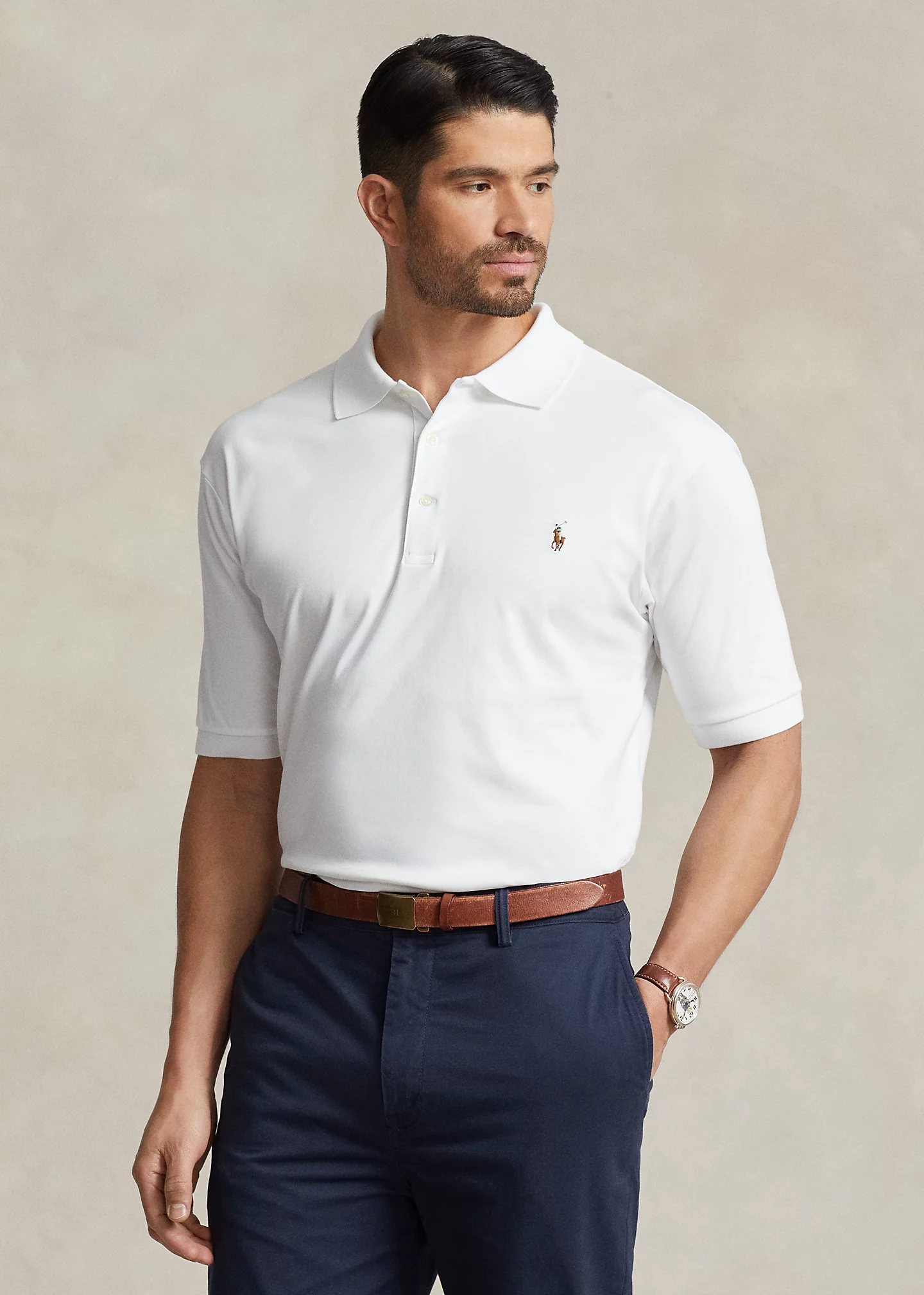 Soft Cotton Polo Shirt