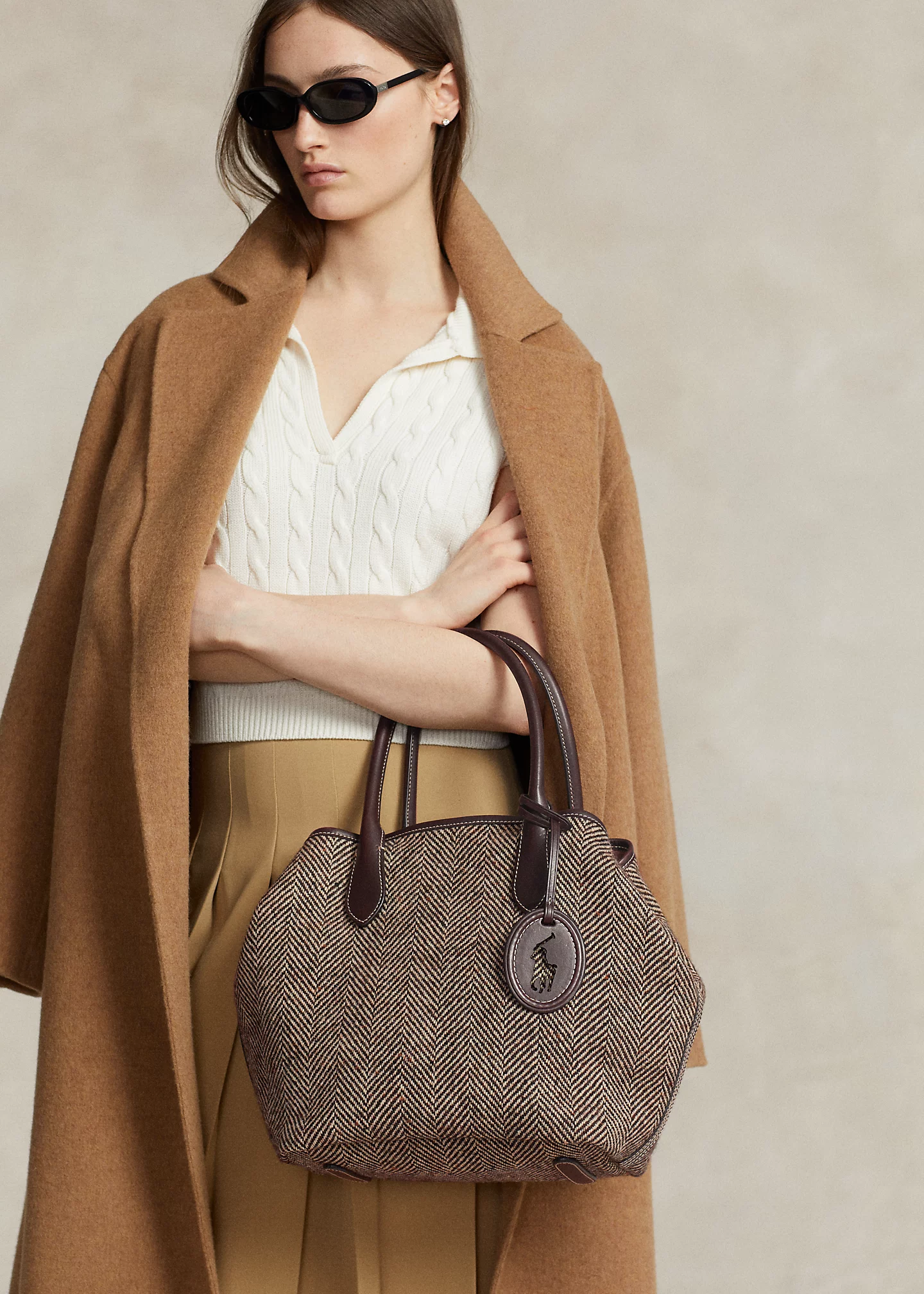 Herringbone Medium Bellport Tote