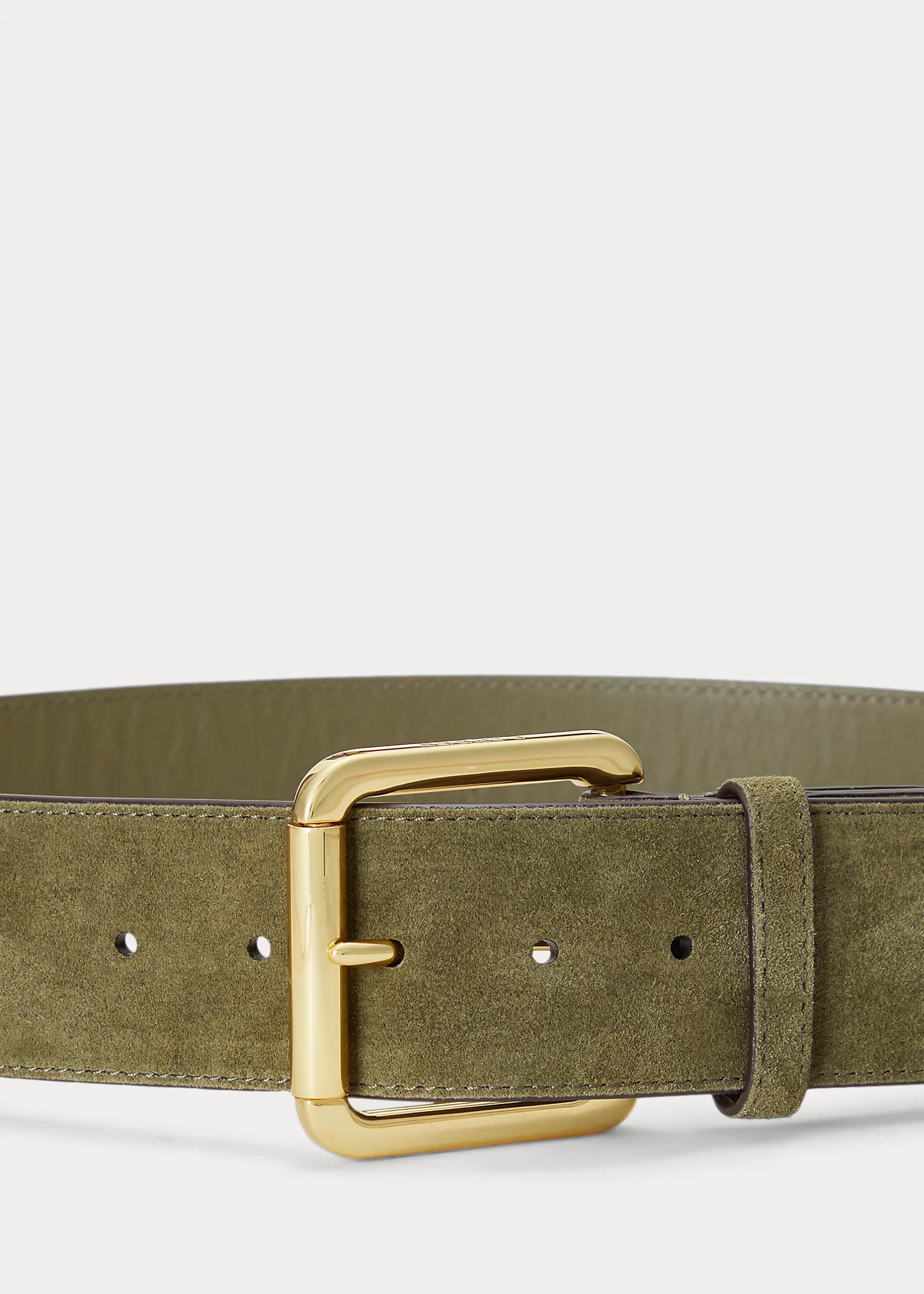 Suede Wide Belt