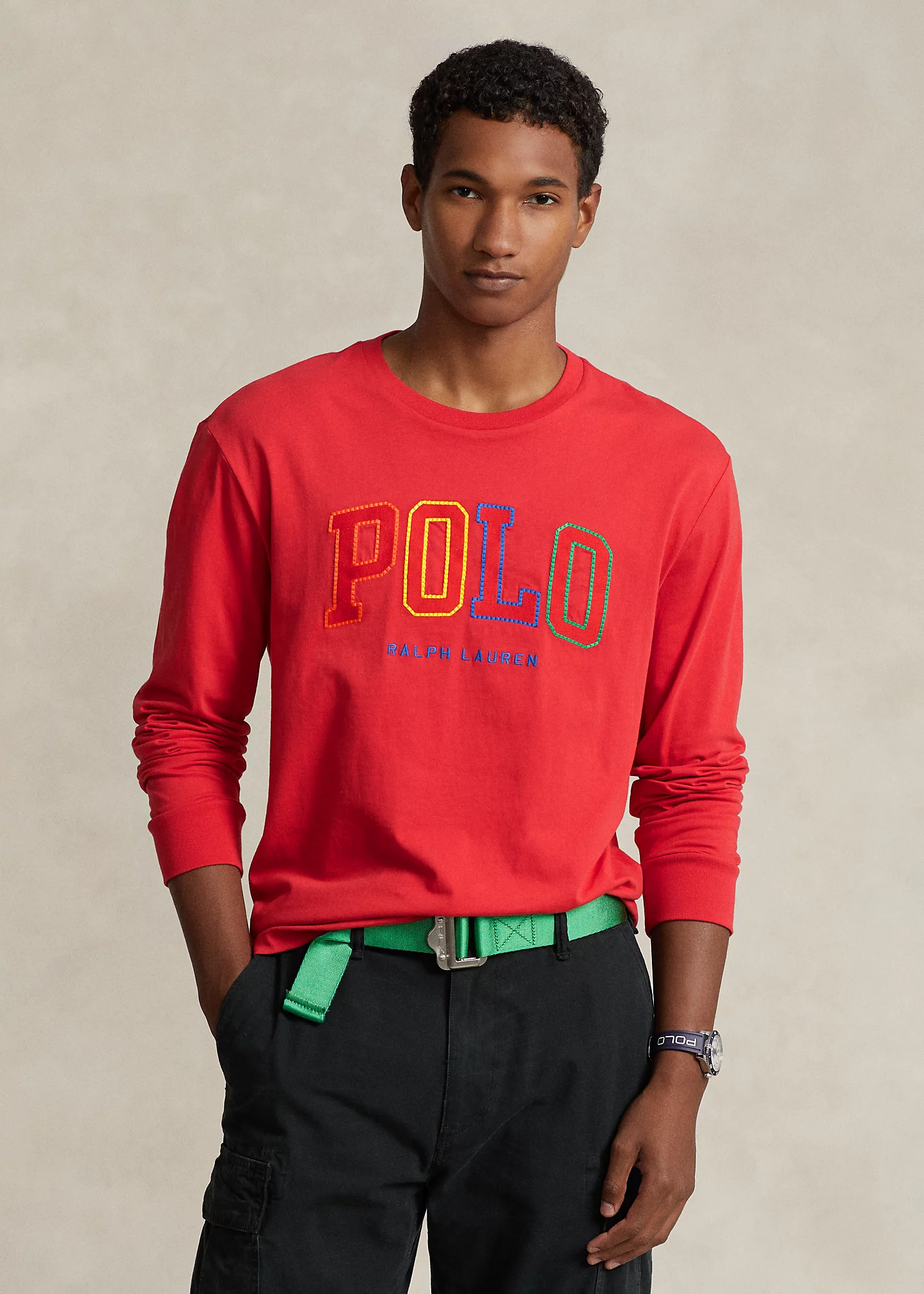 Classic Fit Logo Jersey T-Shirt