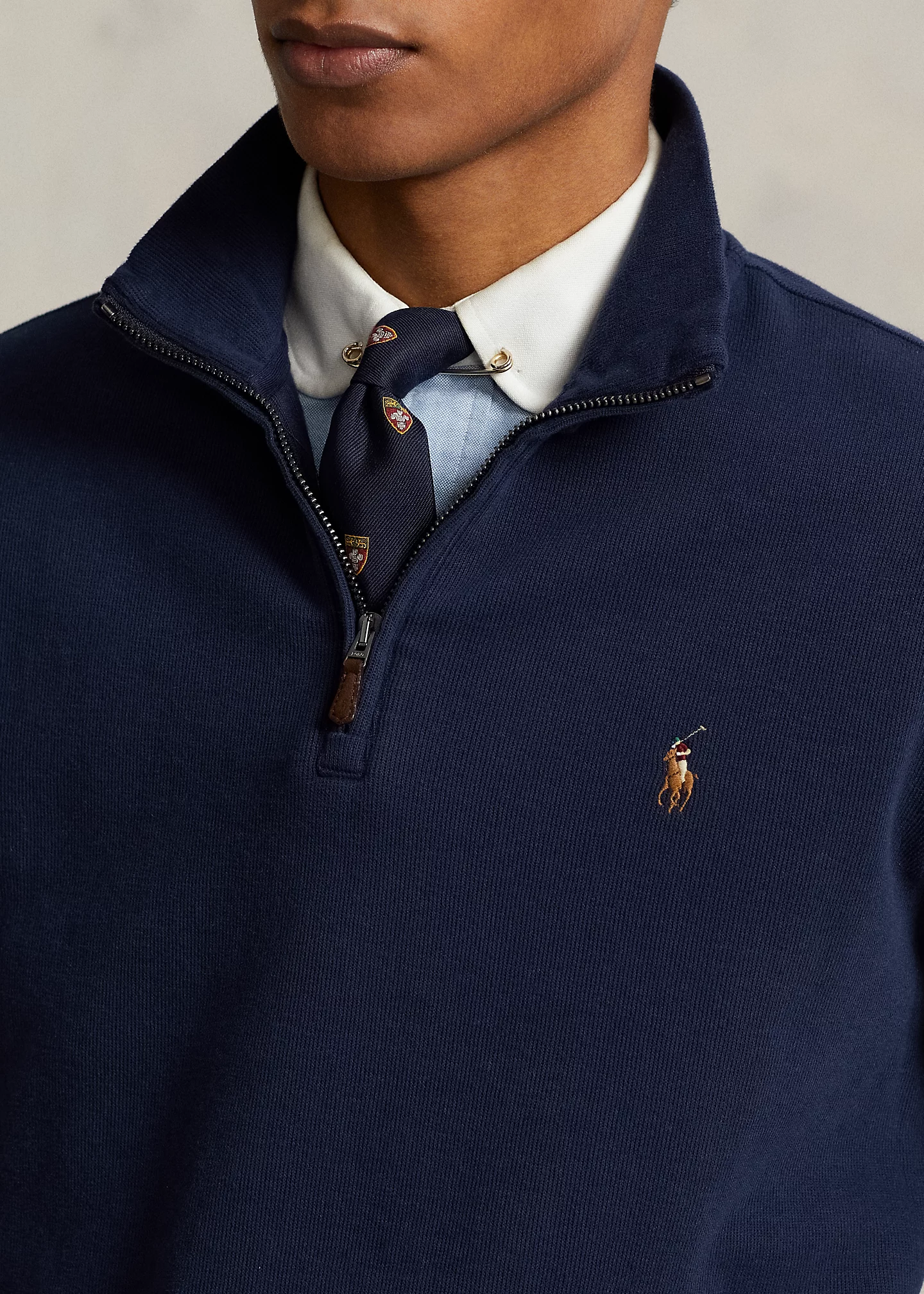 Estate-Rib Quarter-Zip Pullover