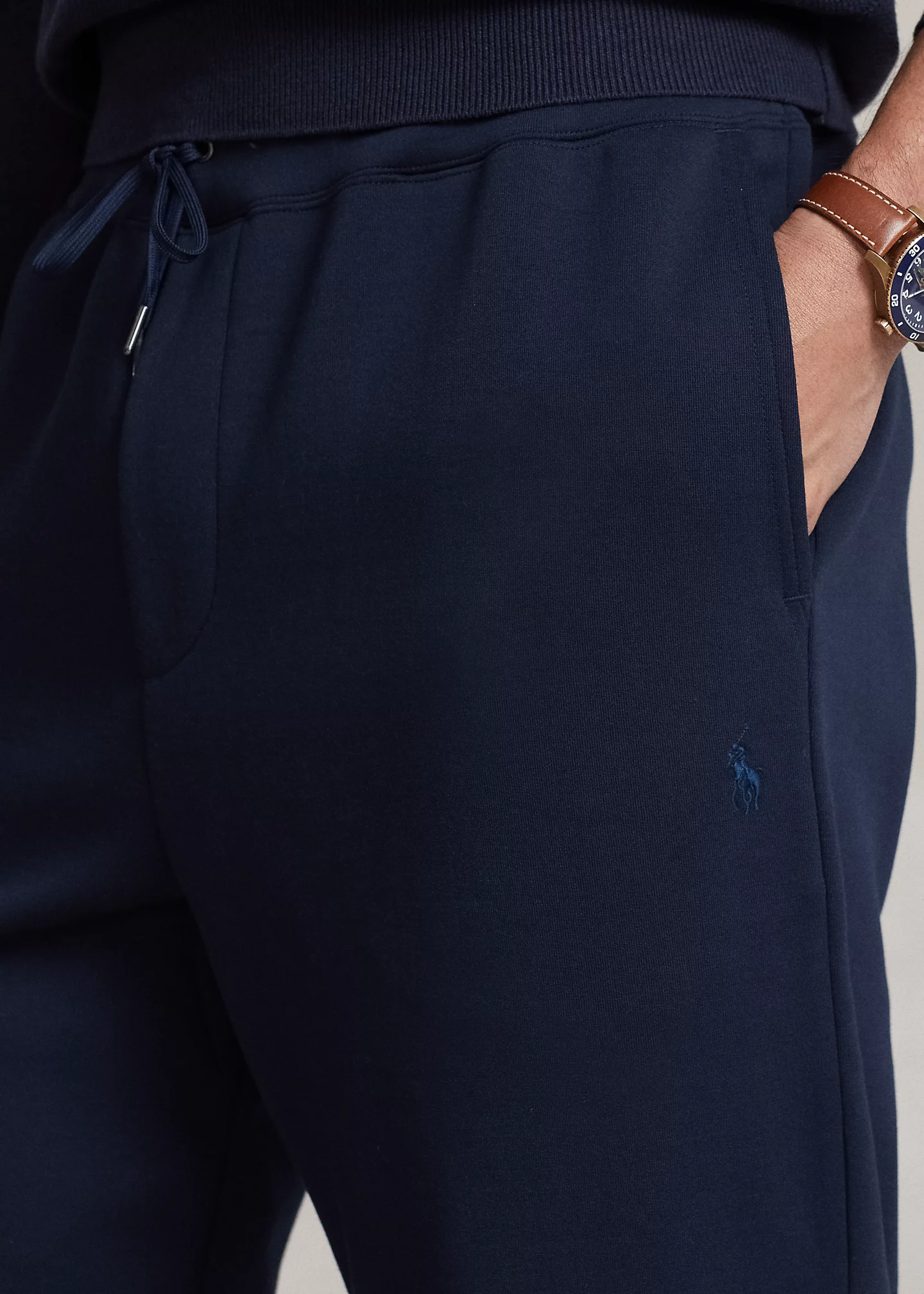 Logo Double-Knit Jogger Pant