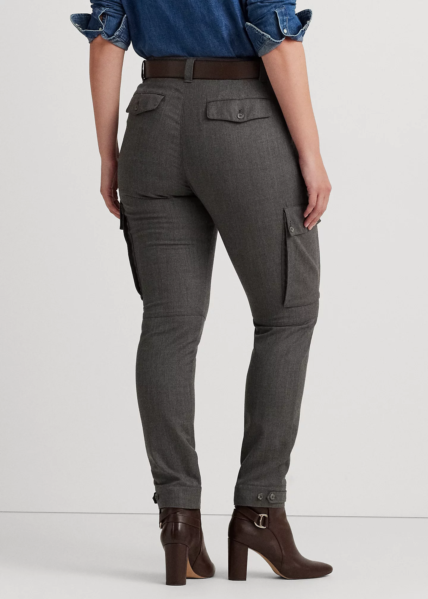 Wool Twill Cargo Pant