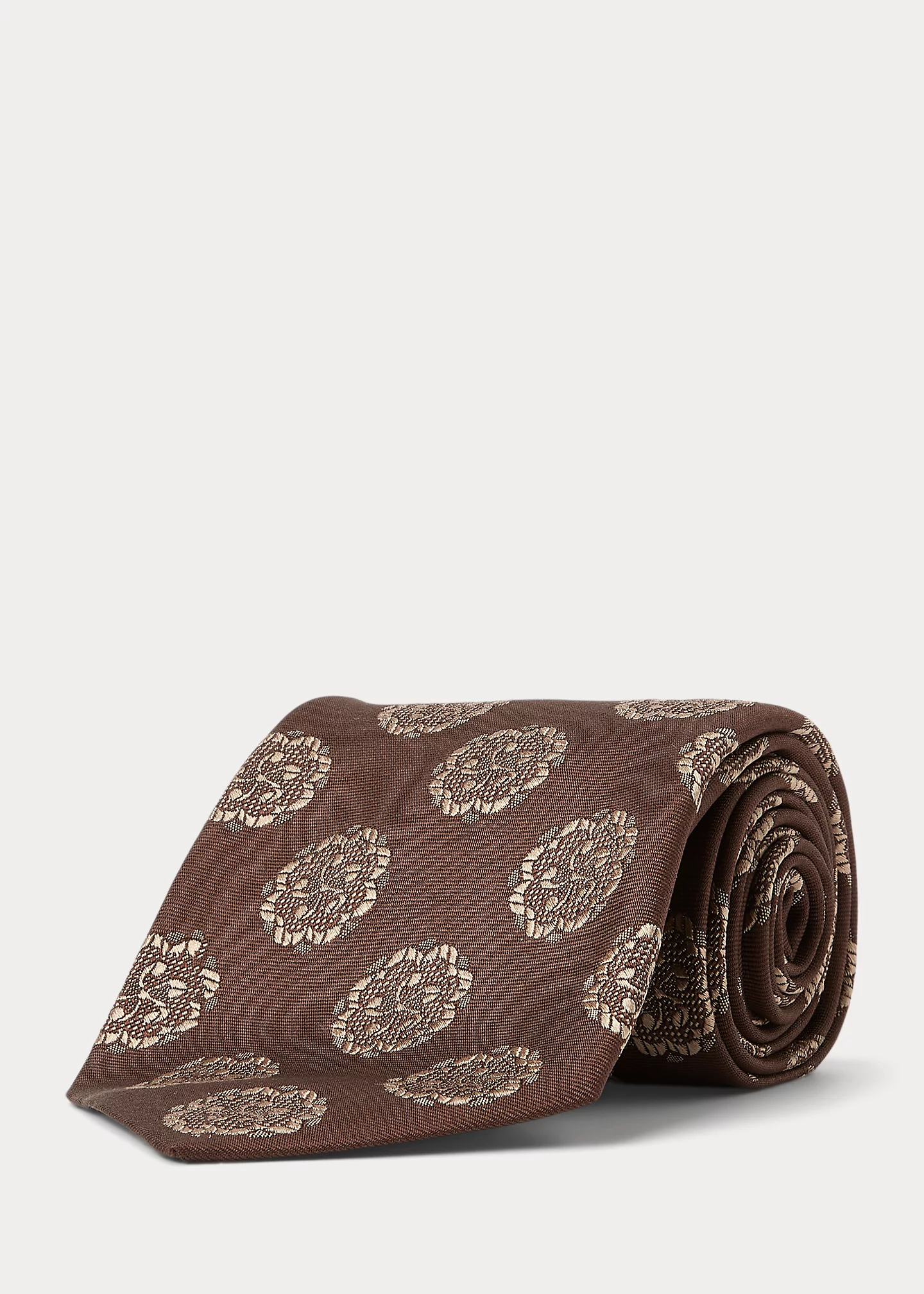 Handmade Medallion Silk Jacquard Tie