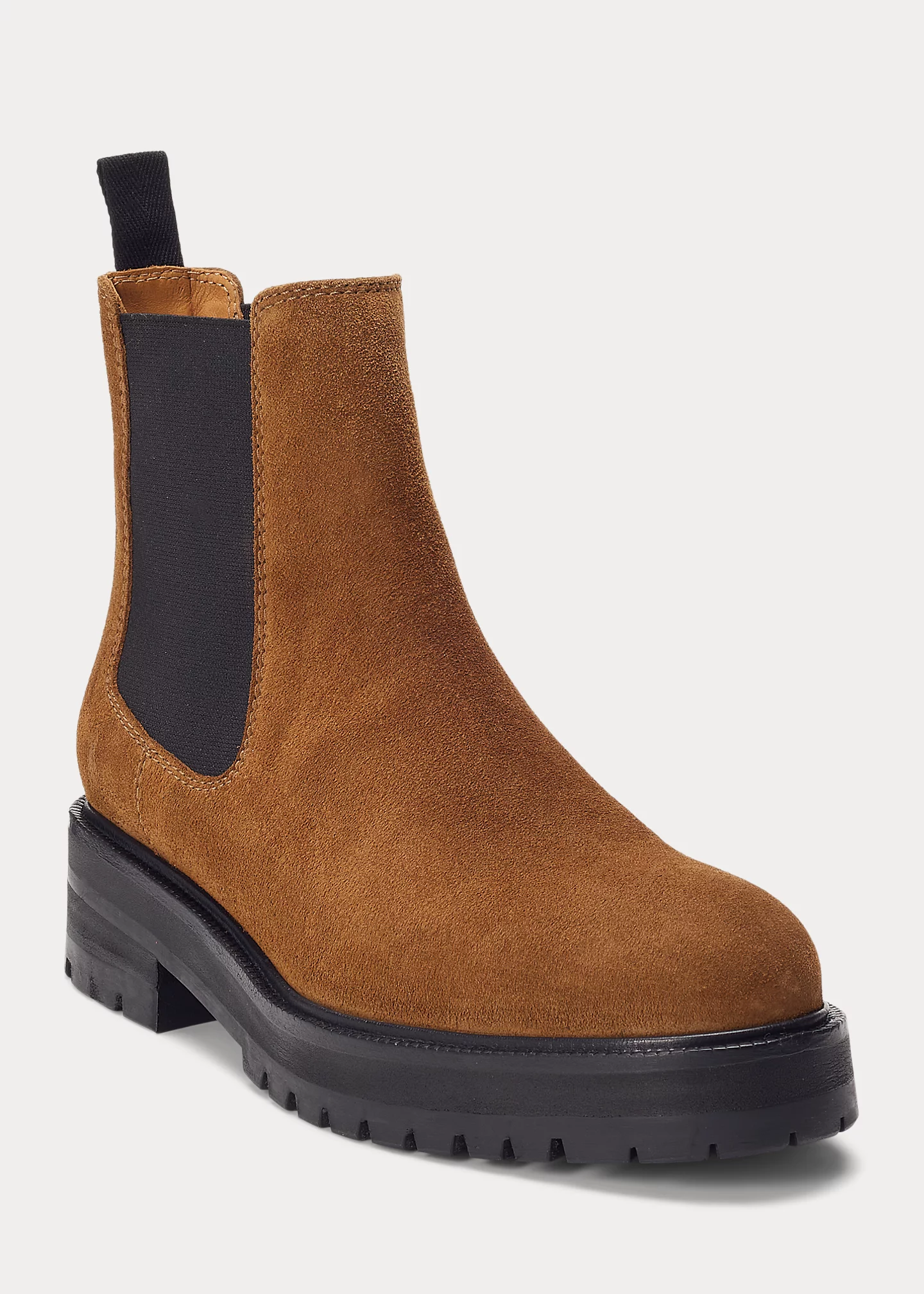 Suede Lug Chelsea Boot