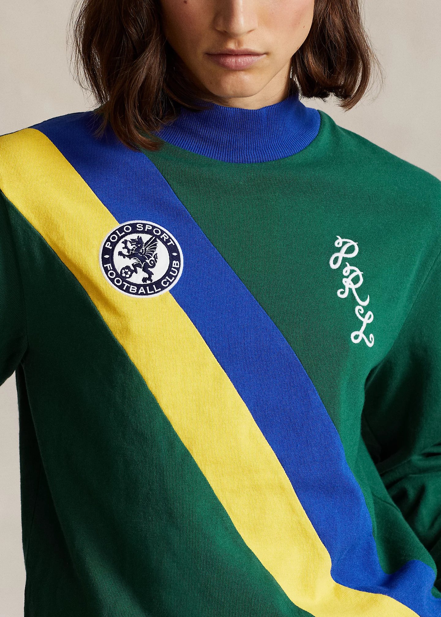 Polo Sport Jersey Mockneck Pullover