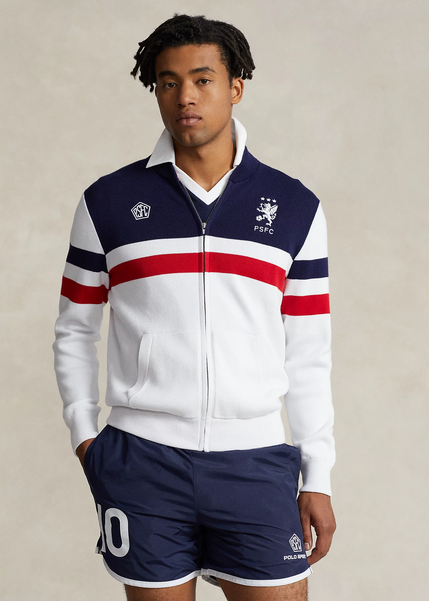 Polo Sport Cotton-Blend Full-Zip Sweater