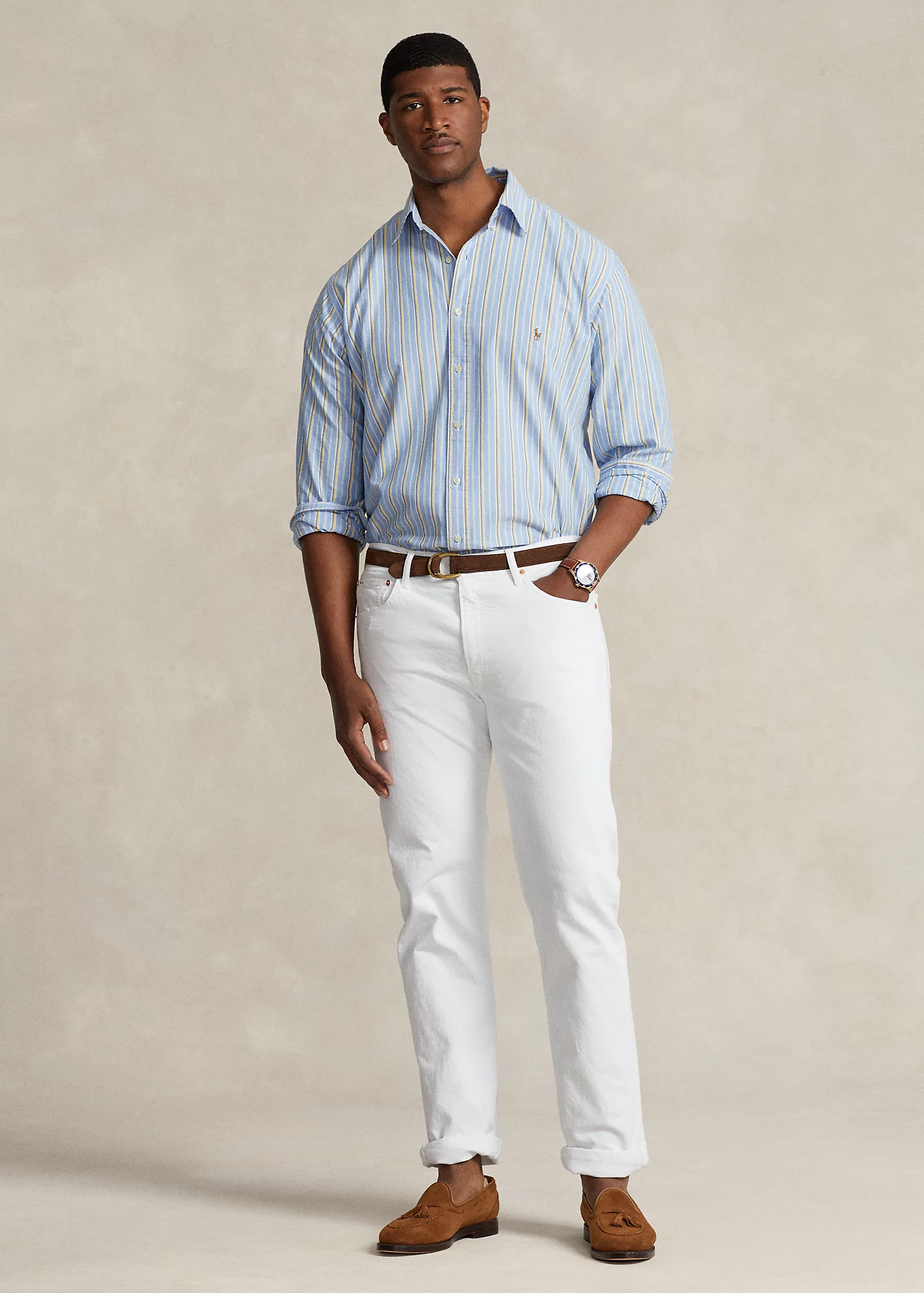 Striped Oxford Shirt