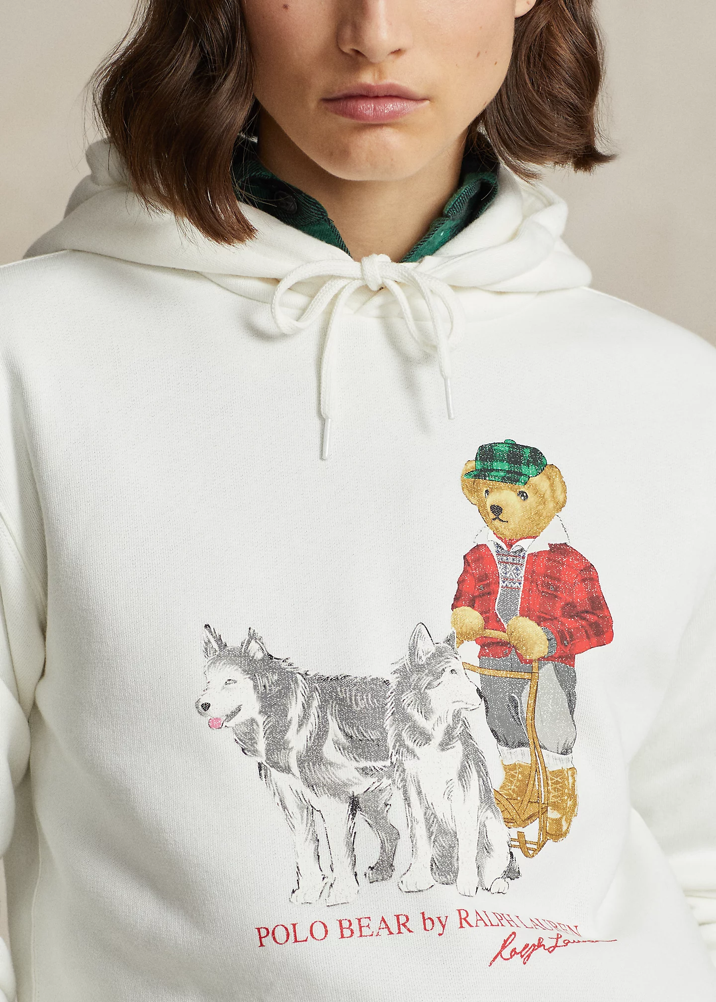 Polo Bear Fleece Hoodie
