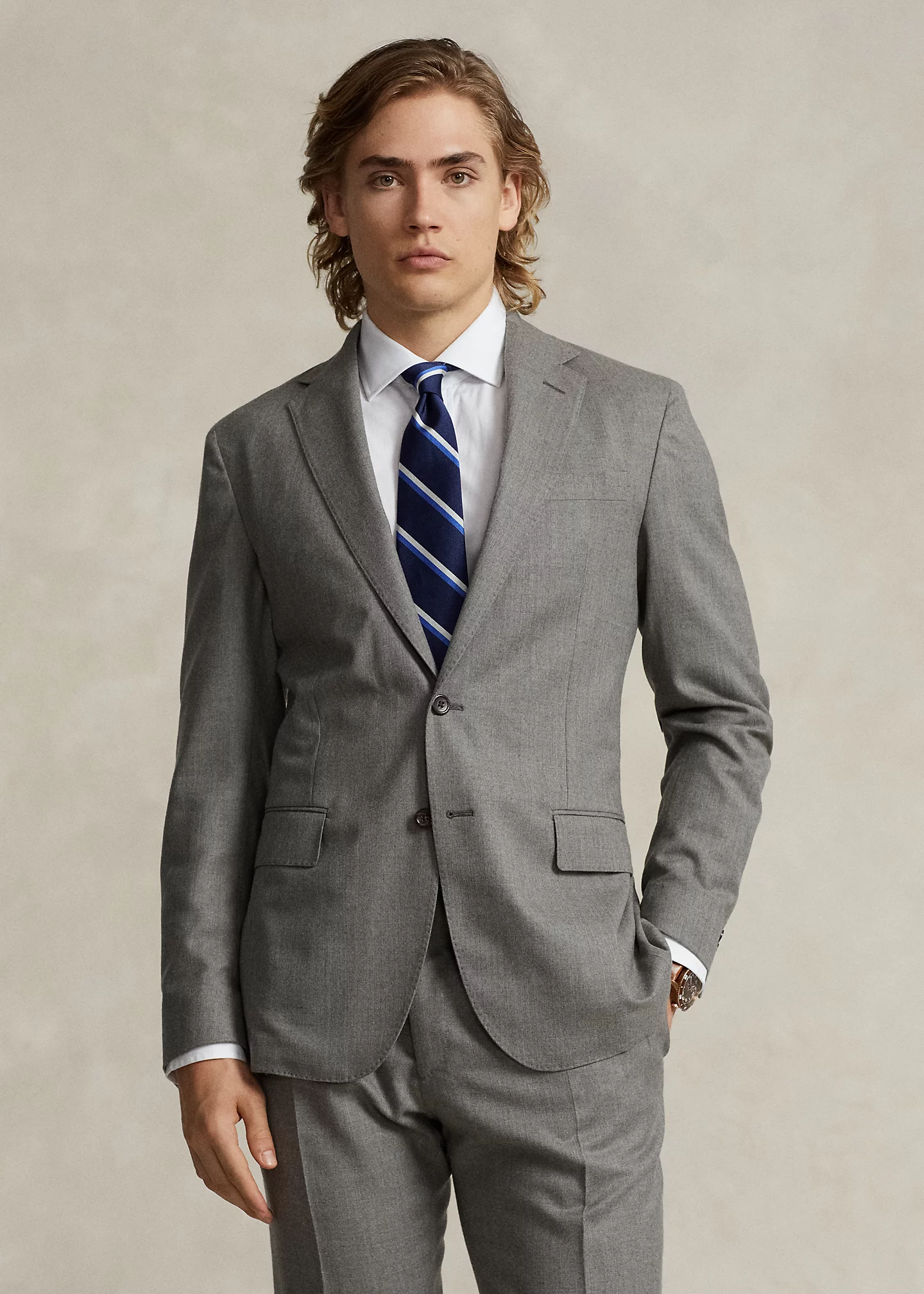 Polo Soft Tailored Wool Suit Jacket
