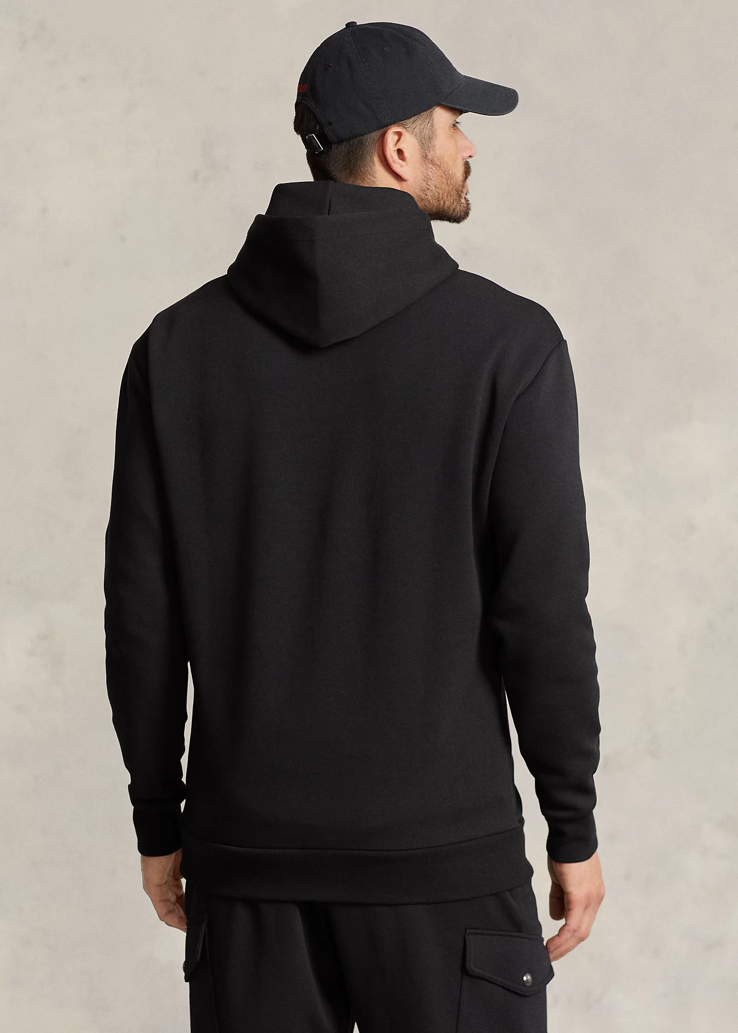 Big Pony Logo Double-Knit Hoodie