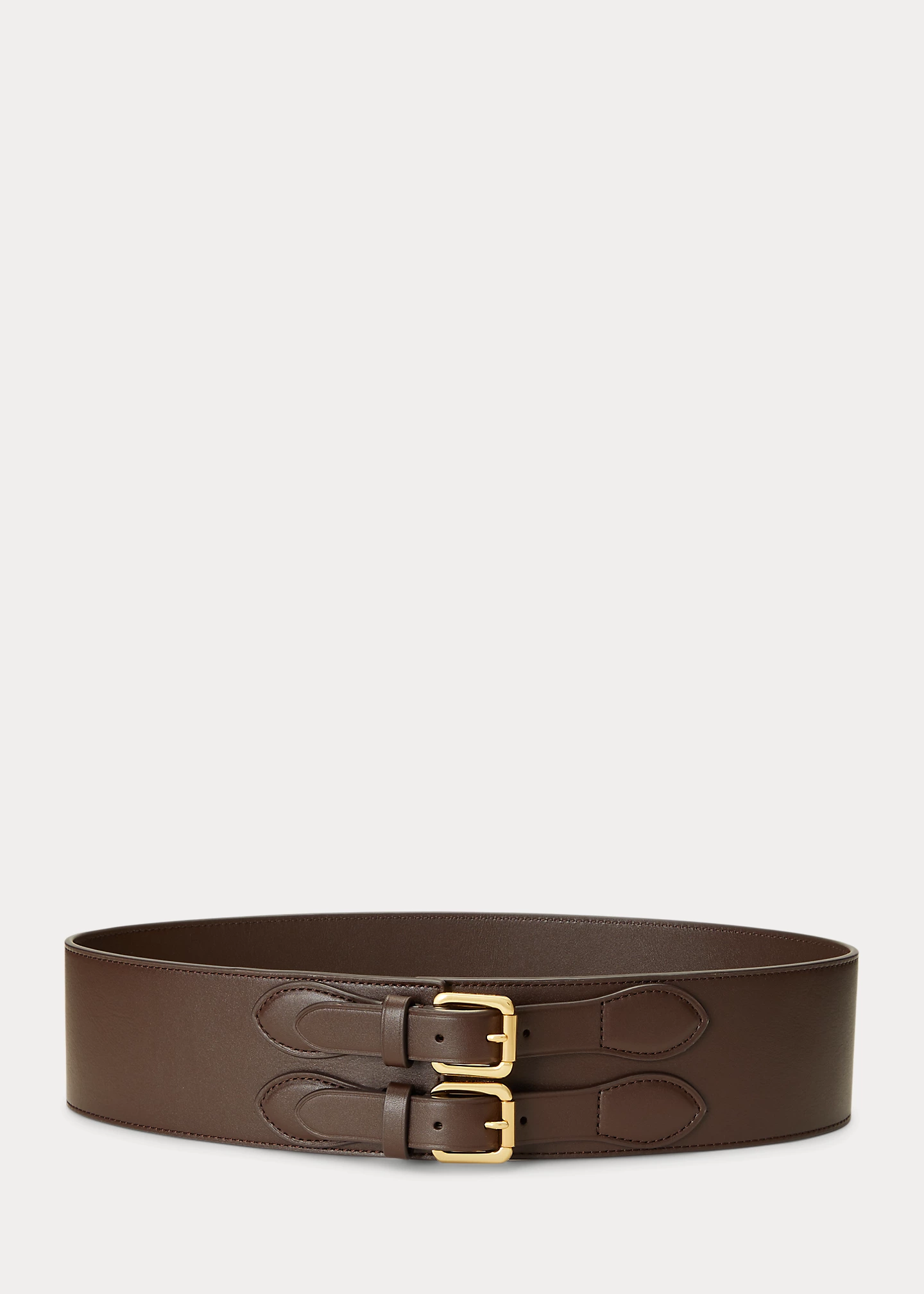 Leather Wide Belt
