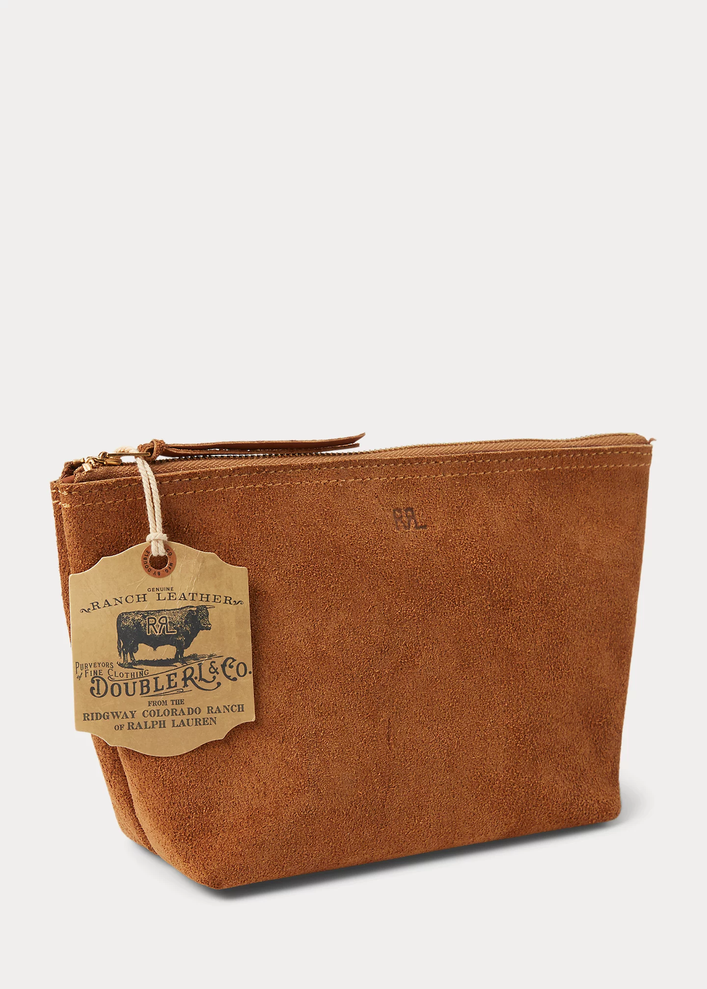 Roughout Suede Pouch