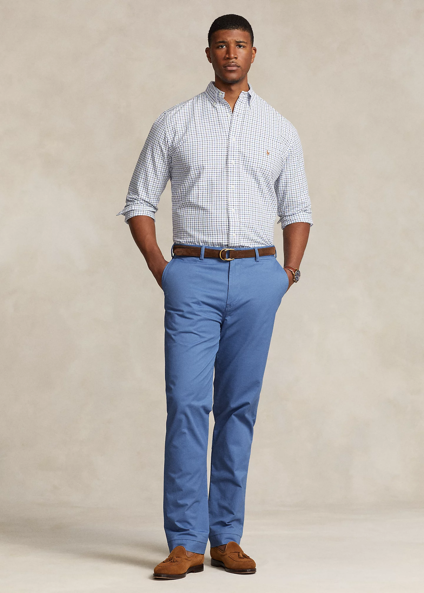 Stretch Classic Fit Chino Pant