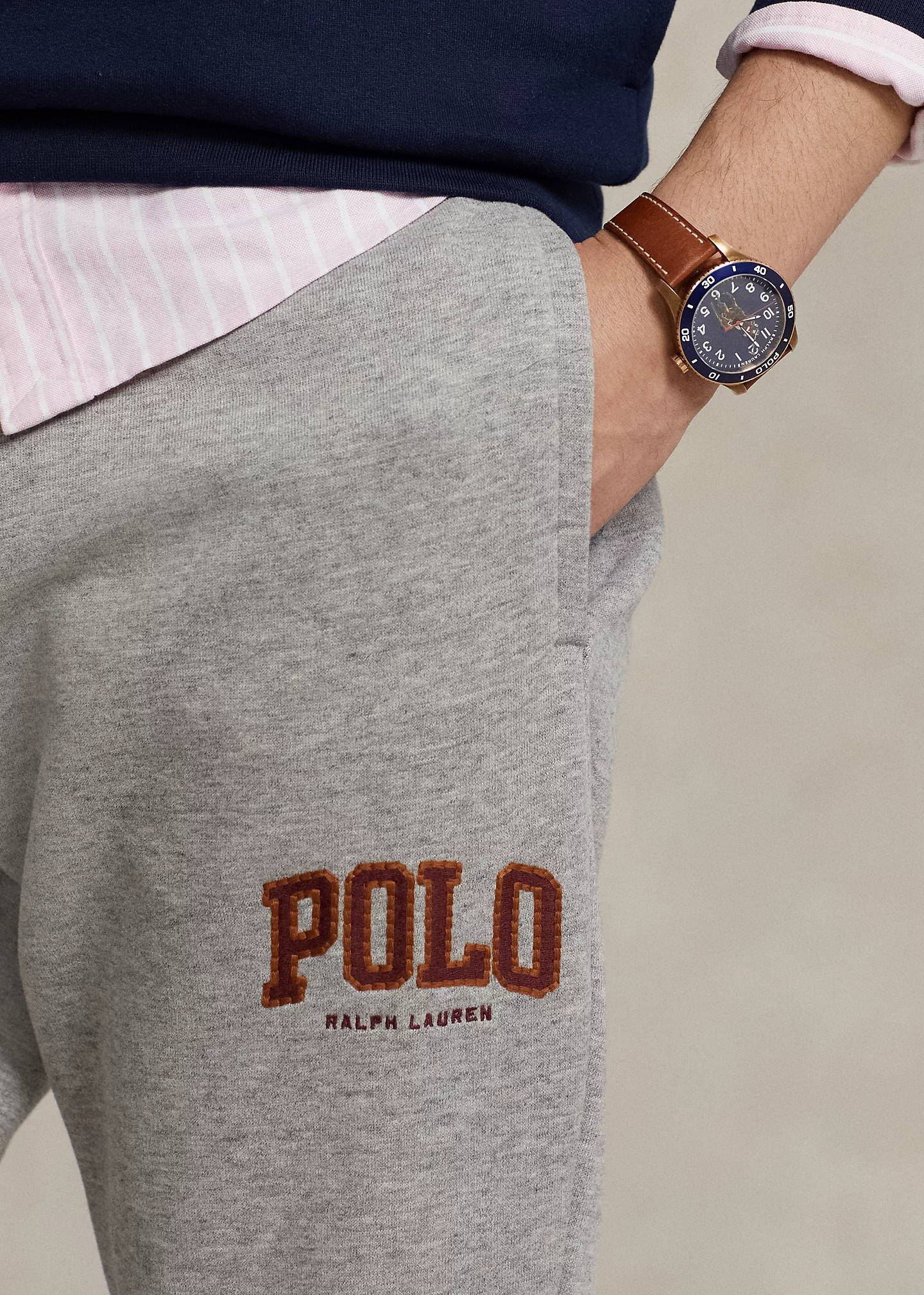 The RL Fleece Logo Jogger Pant