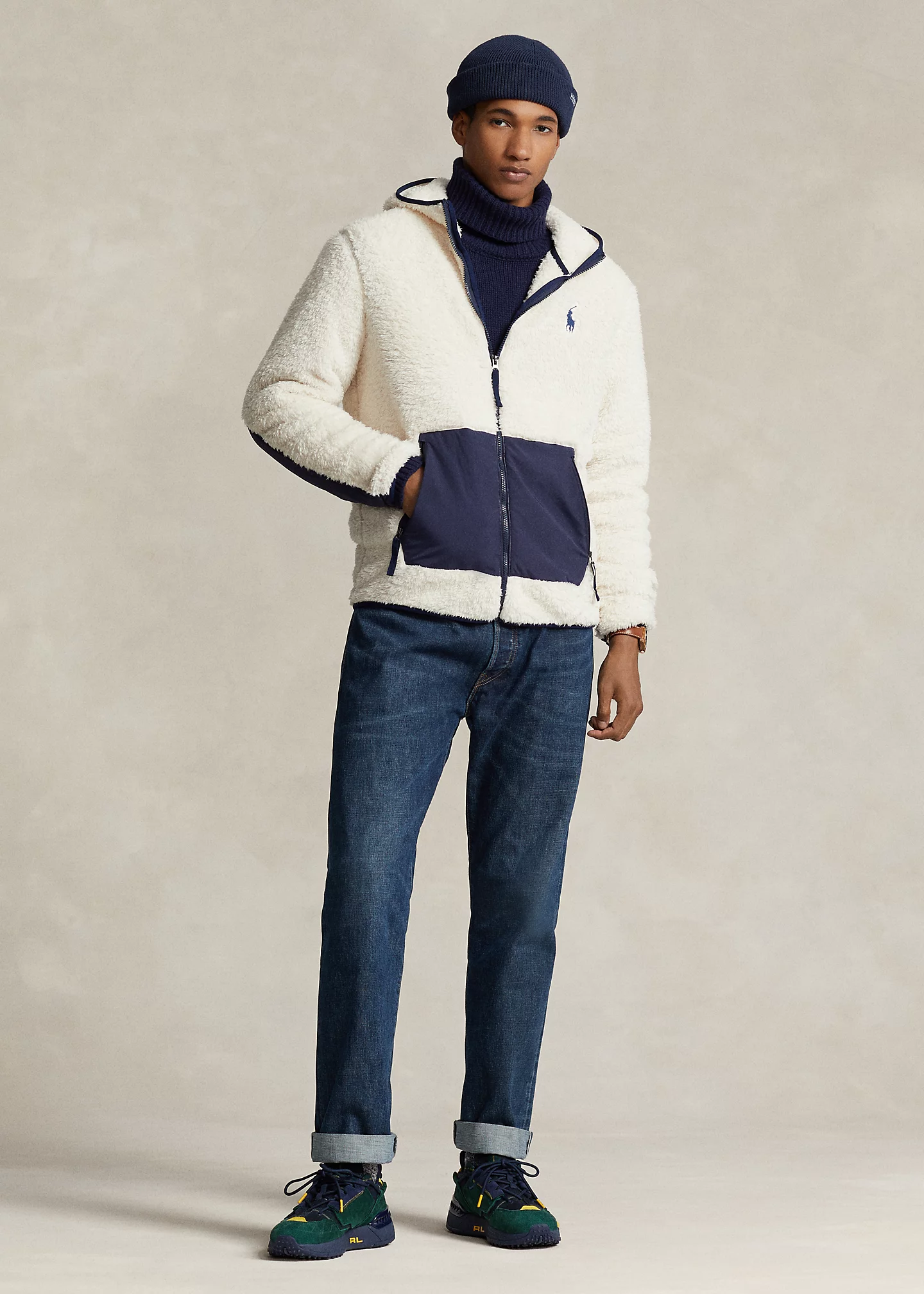 Hybrid Full-Zip Hoodie